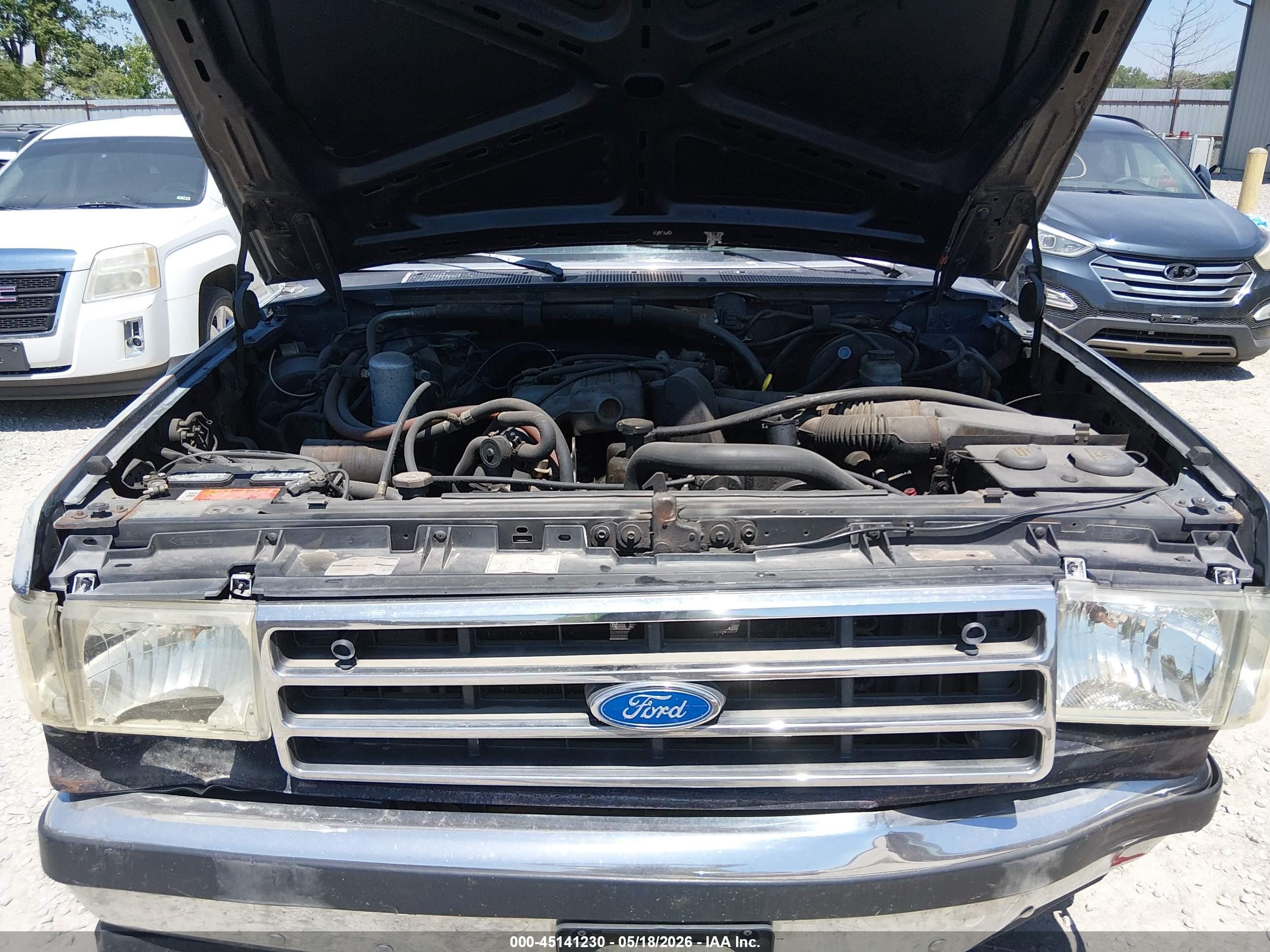 1991 Ford F150   Gray vin: 1FTDF15Y0MNA40060