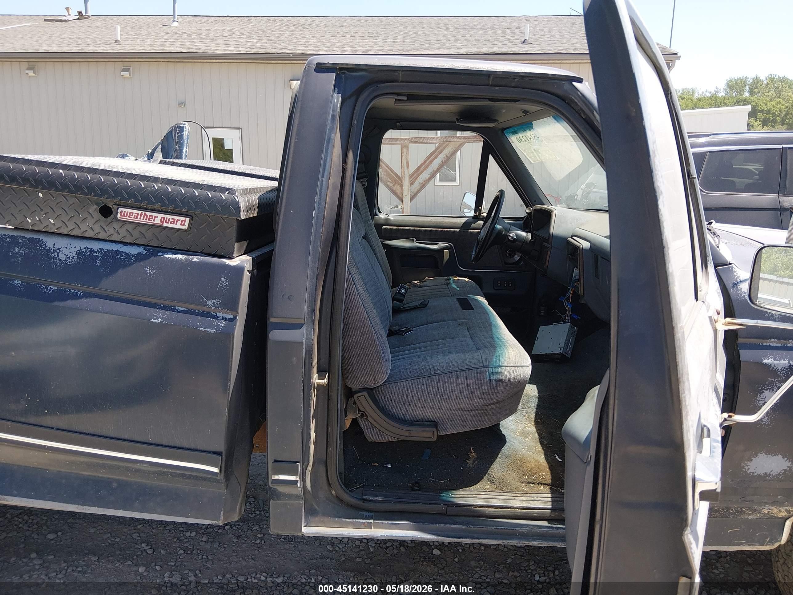 1991 Ford F150   Gray vin: 1FTDF15Y0MNA40060