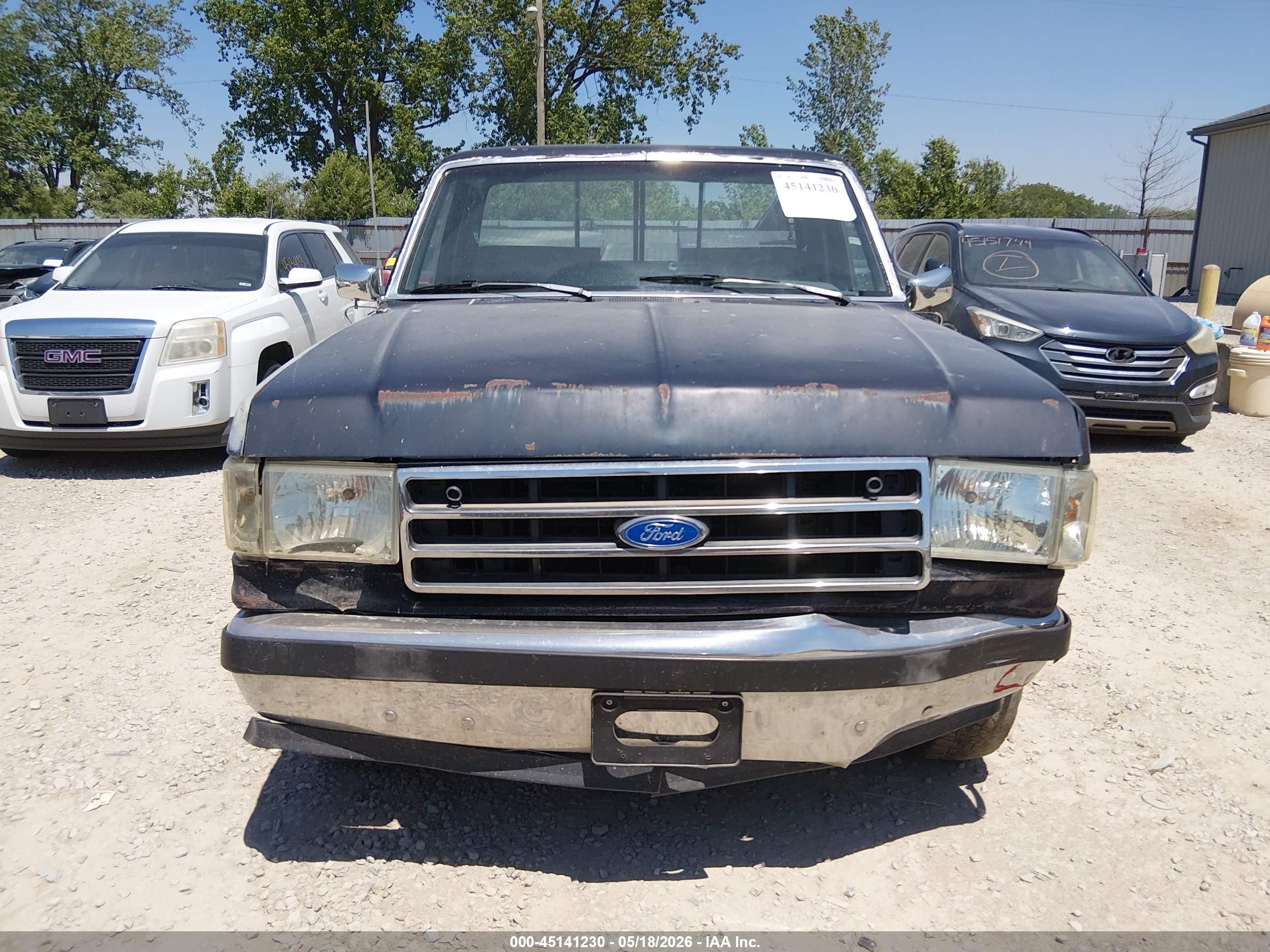 1991 Ford F150   Gray vin: 1FTDF15Y0MNA40060