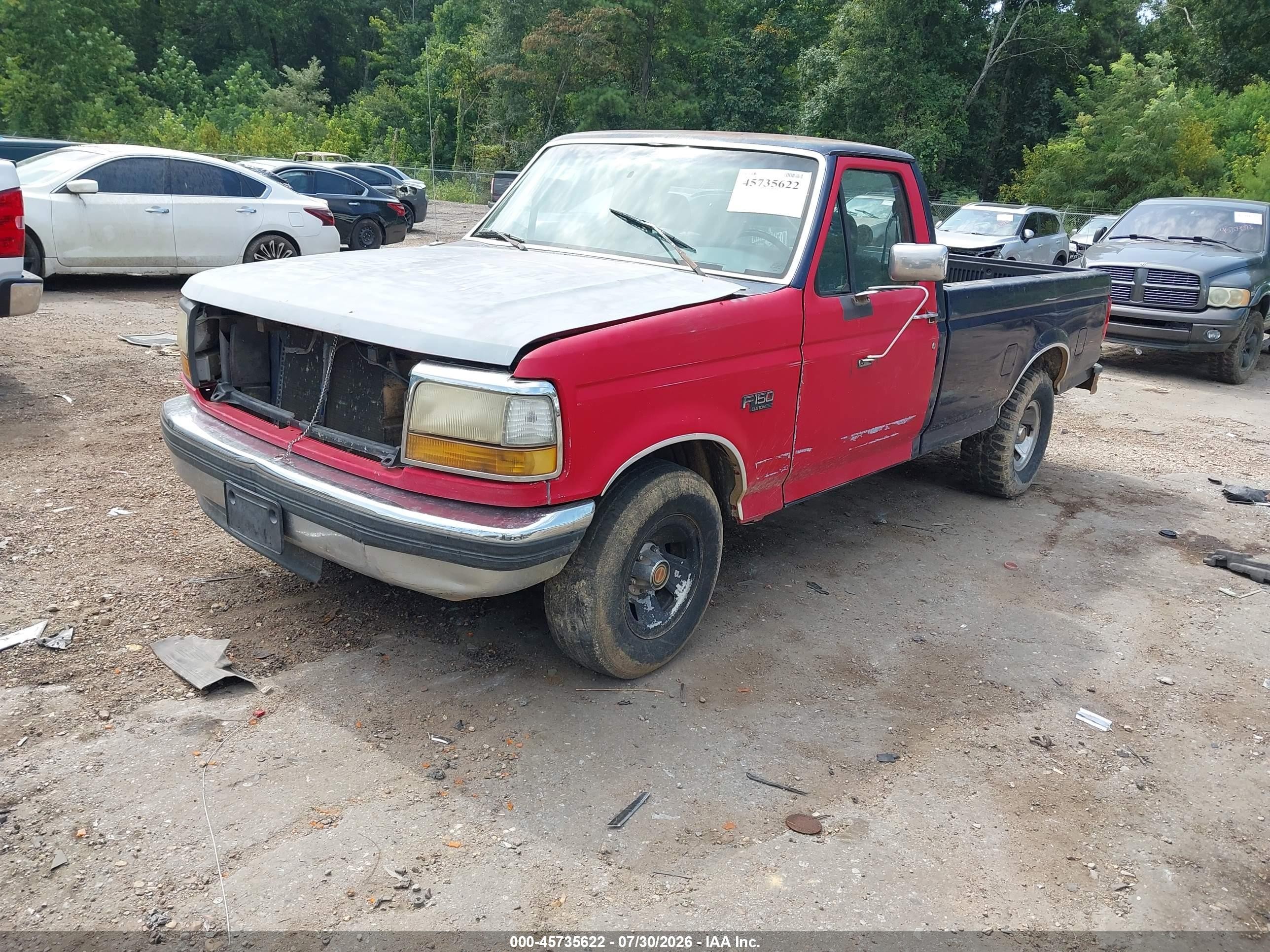 1995 Ford F150   Red vin: 1FTDF15Y0SLA98811