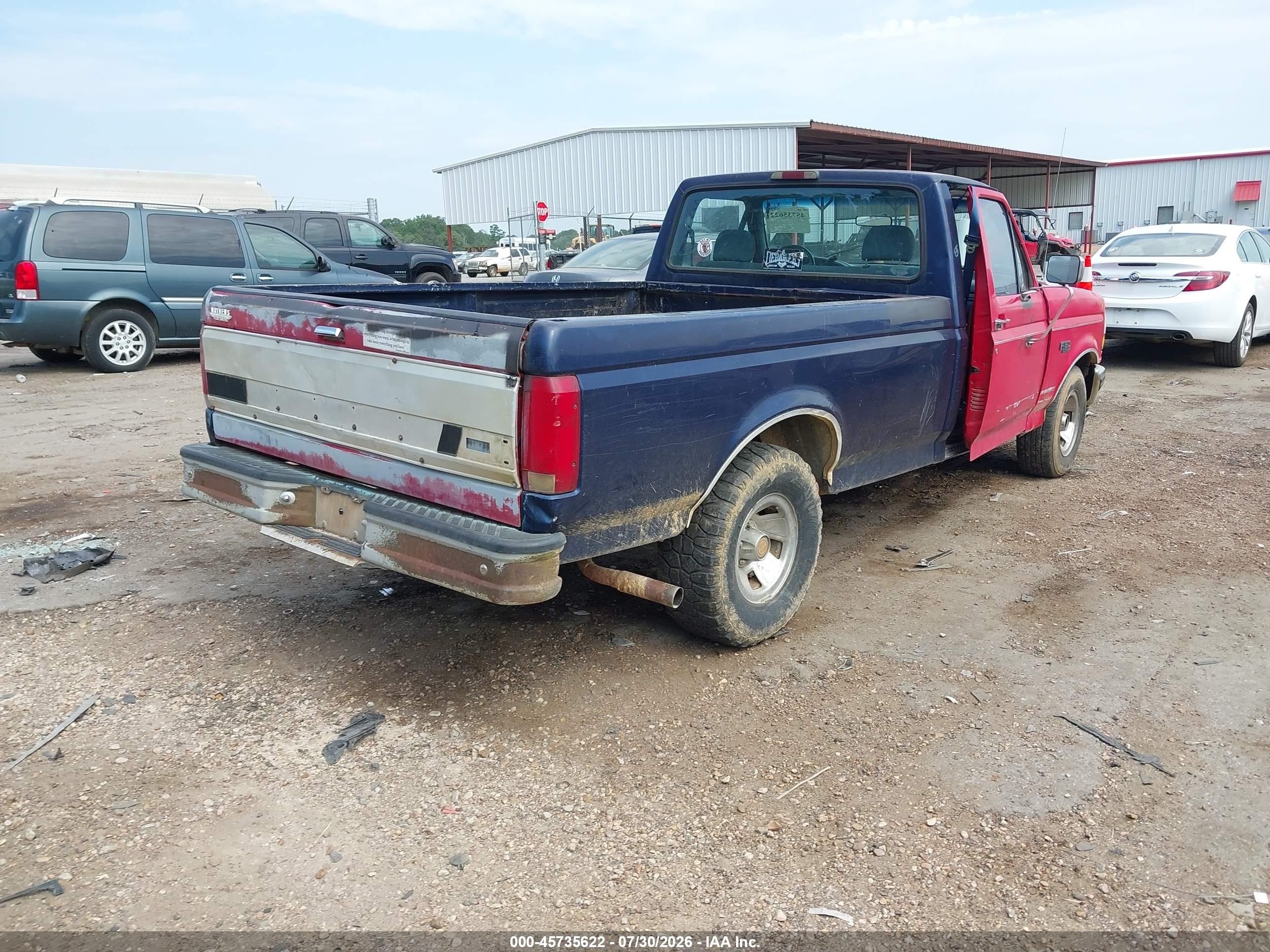 1995 Ford F150   Red vin: 1FTDF15Y0SLA98811