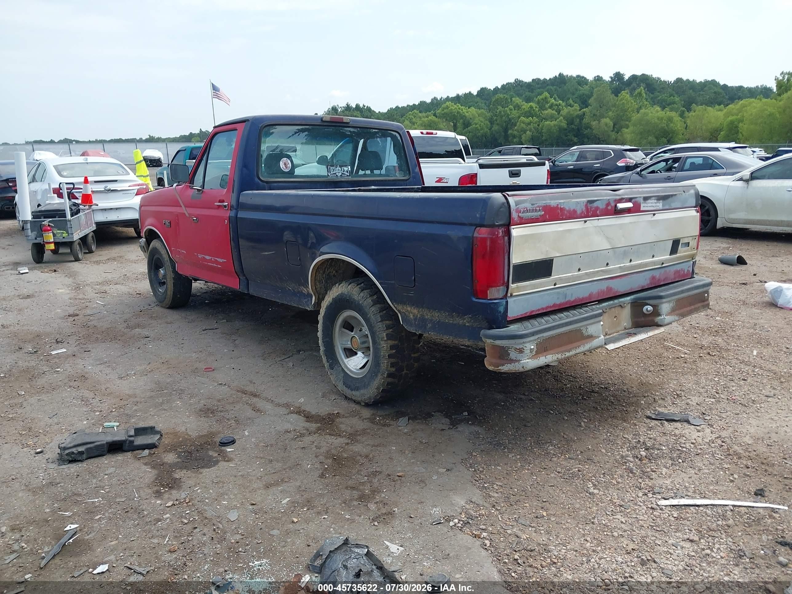 1995 Ford F150   Red vin: 1FTDF15Y0SLA98811