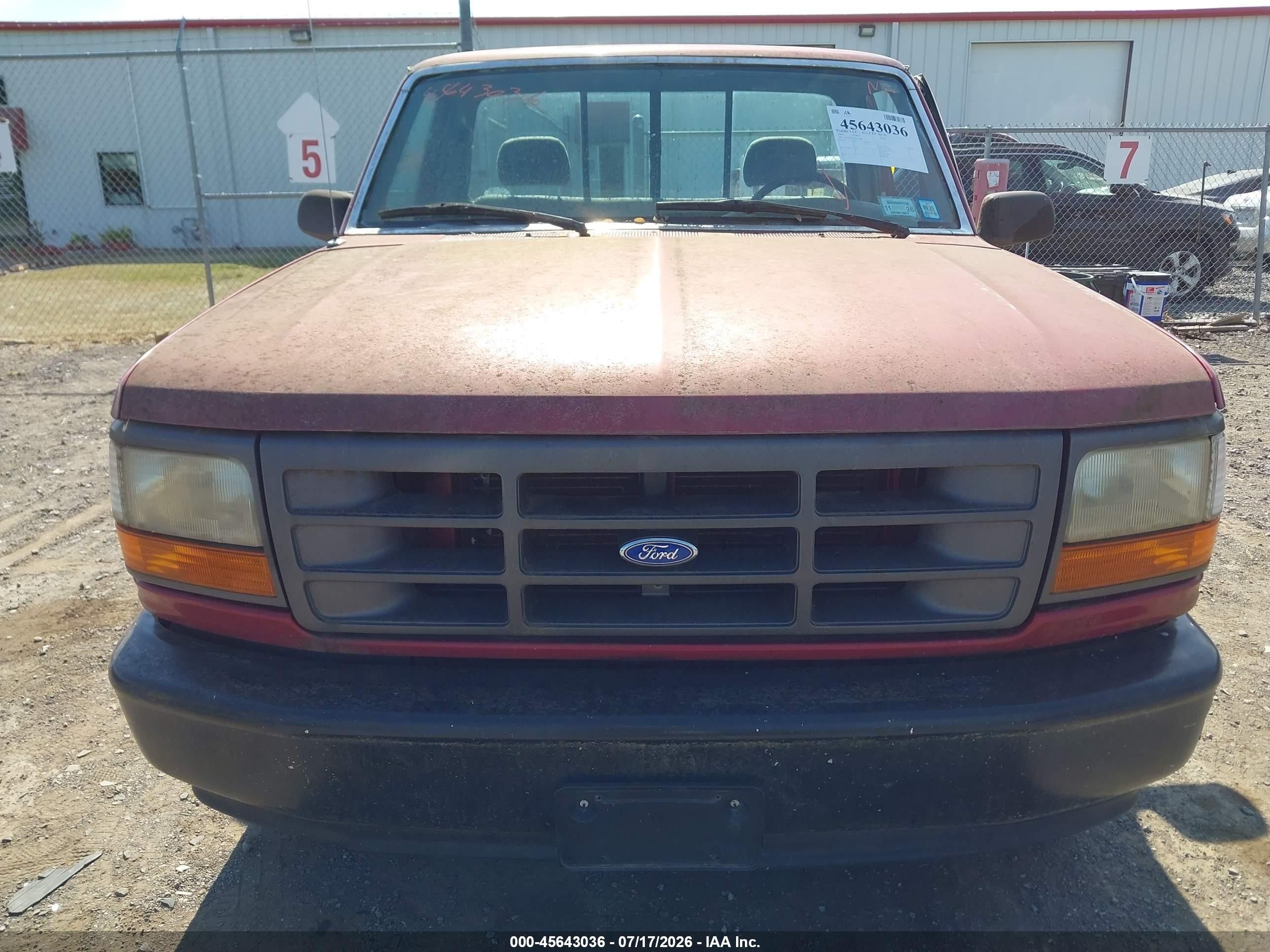 1995 Ford F150   Red vin: 1FTDF15Y0SNA55882