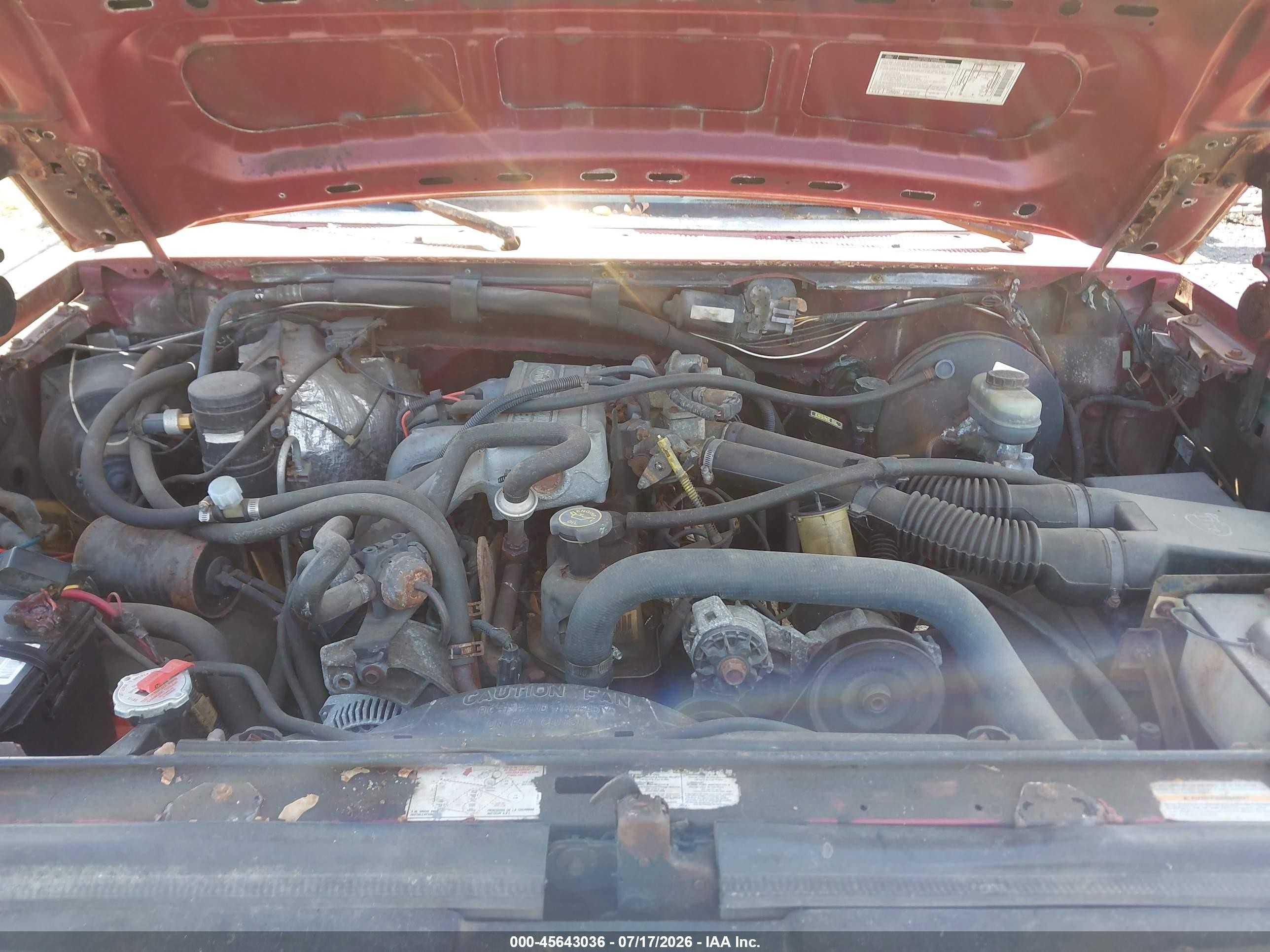 1995 Ford F150   Red vin: 1FTDF15Y0SNA55882