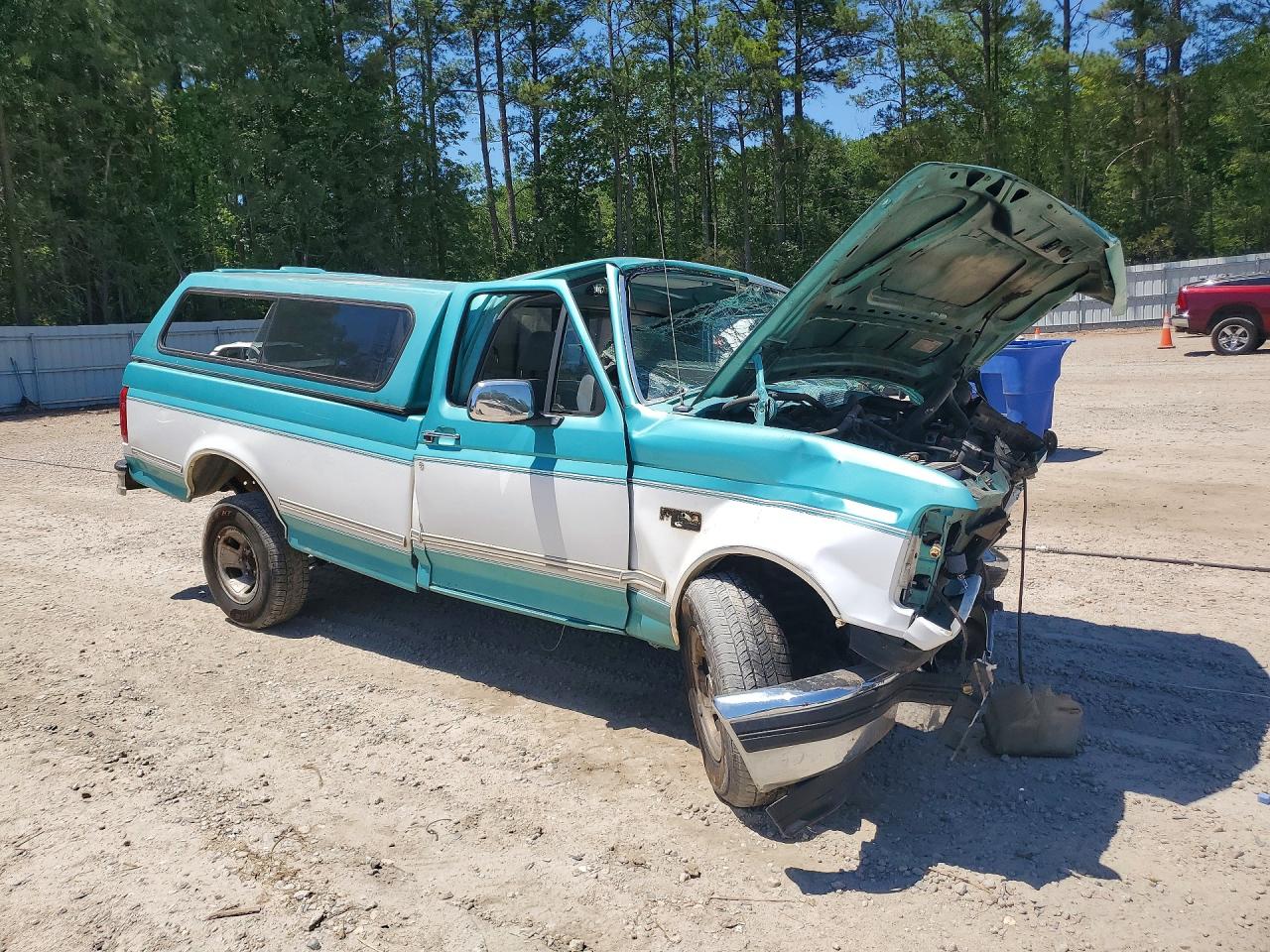 1994 Ford F150 Green vin: 1FTDF15Y1RNB14982