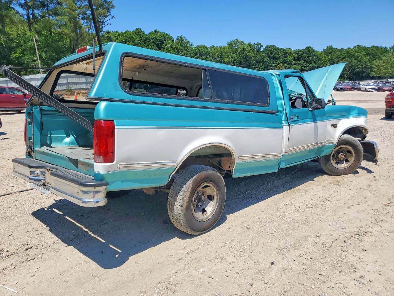 1994 Ford F150 Green vin: 1FTDF15Y1RNB14982