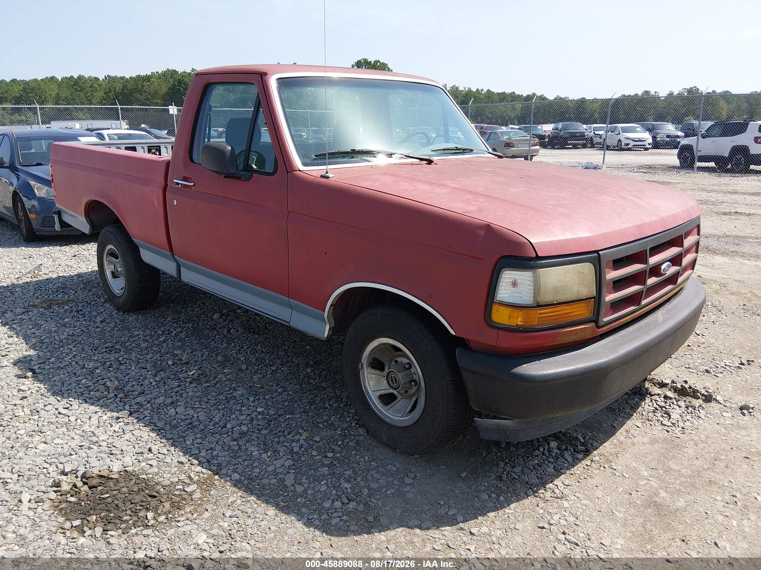 1995 Ford F150   Red vin: 1FTDF15Y1SLB18807
