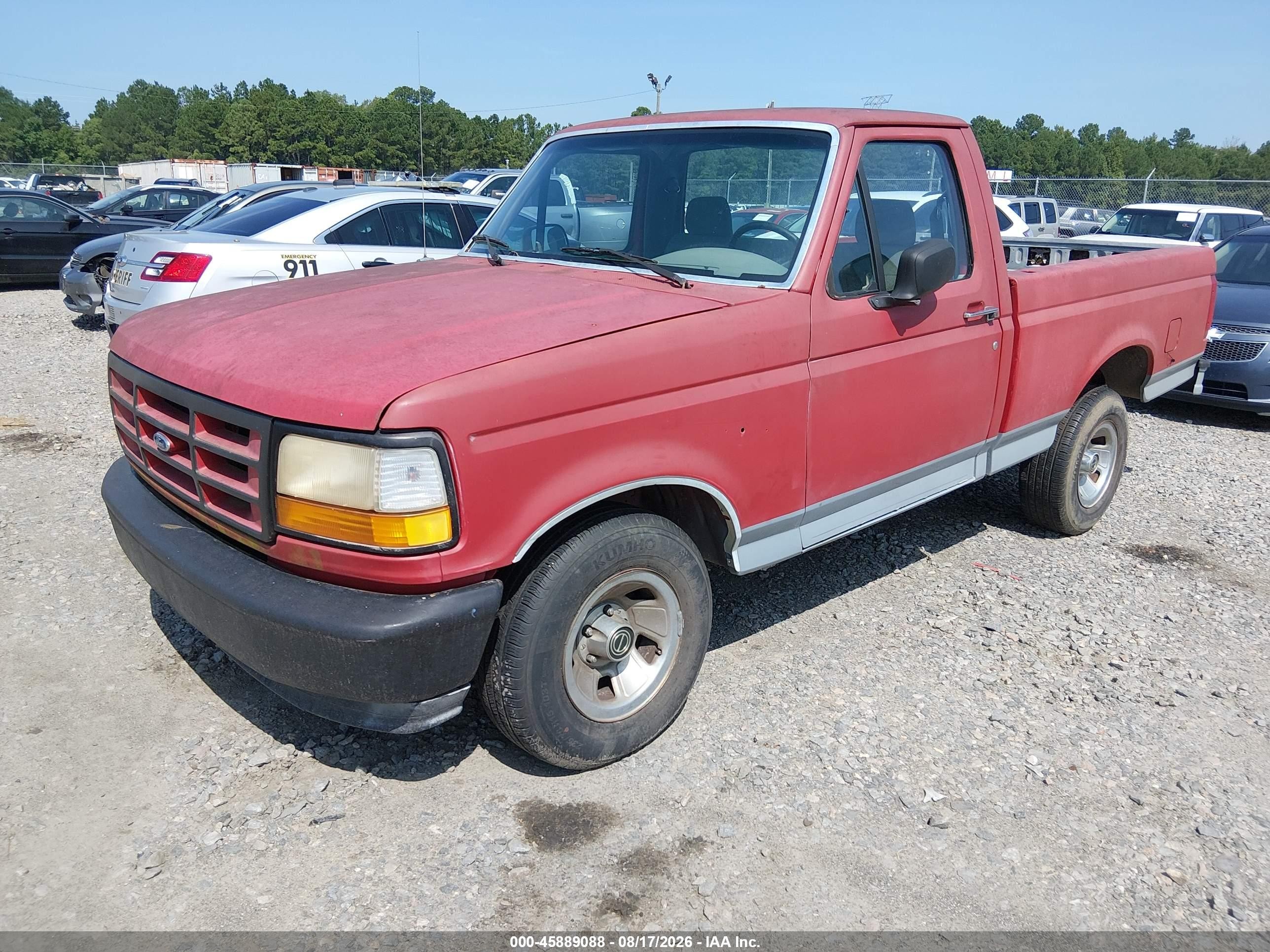 1995 Ford F150   Red vin: 1FTDF15Y1SLB18807