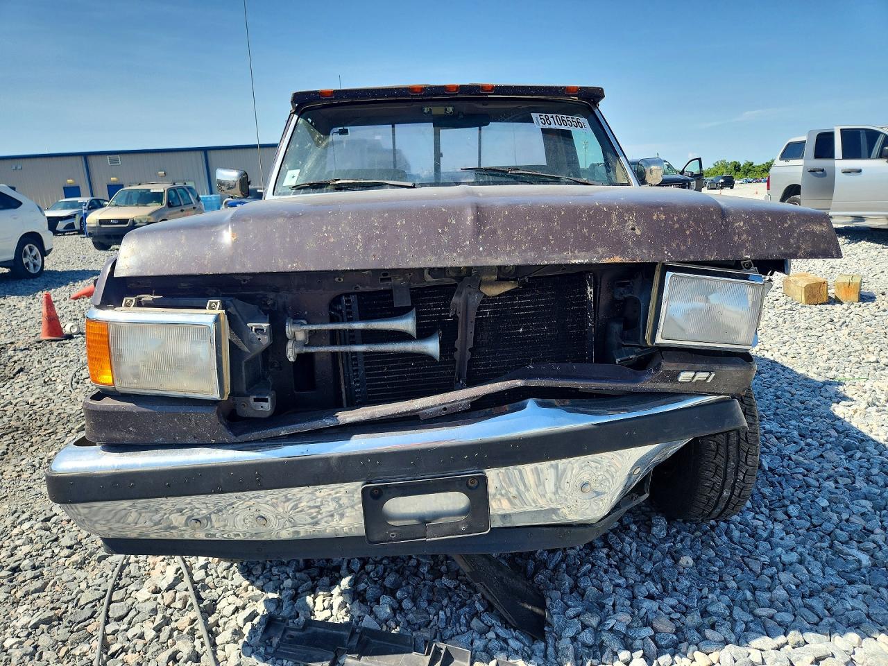 1991 Ford F150 Brown vin: 1FTDF15Y2MNA96792