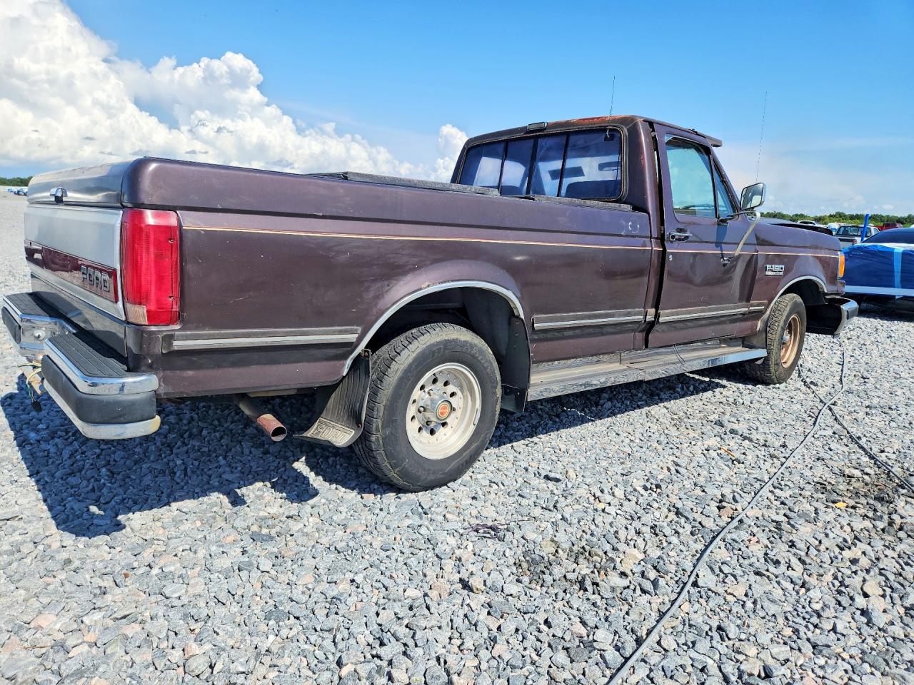 1991 Ford F150 Brown vin: 1FTDF15Y2MNA96792