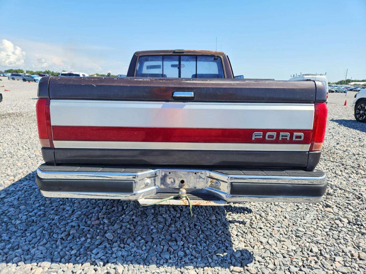 1991 Ford F150 Brown vin: 1FTDF15Y2MNA96792