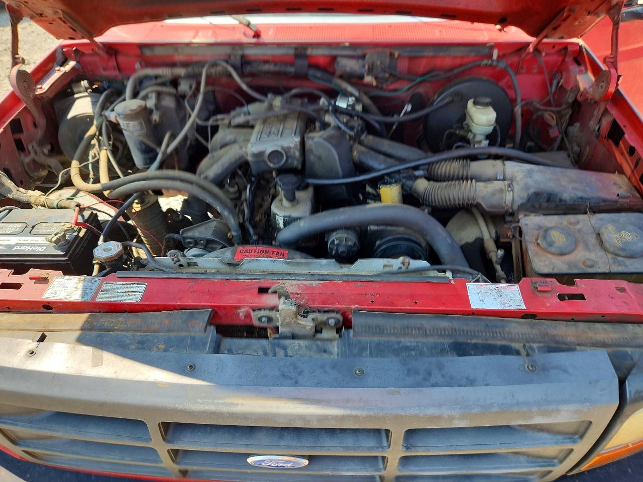 1992 Ford F150 Red vin: 1FTDF15Y2NPB12849