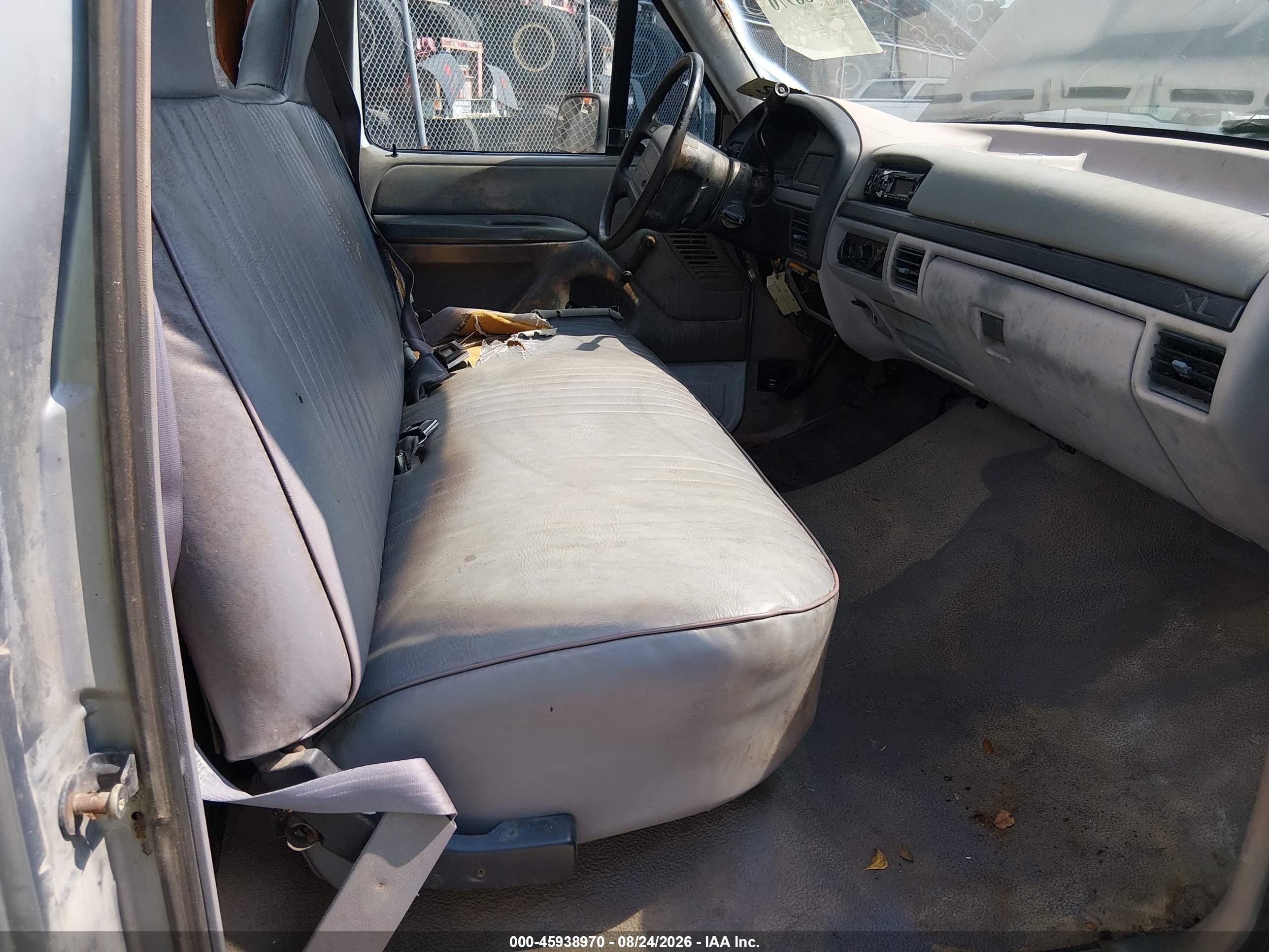 1995 Ford F150   Gray vin: 1FTDF15Y2SNB62643