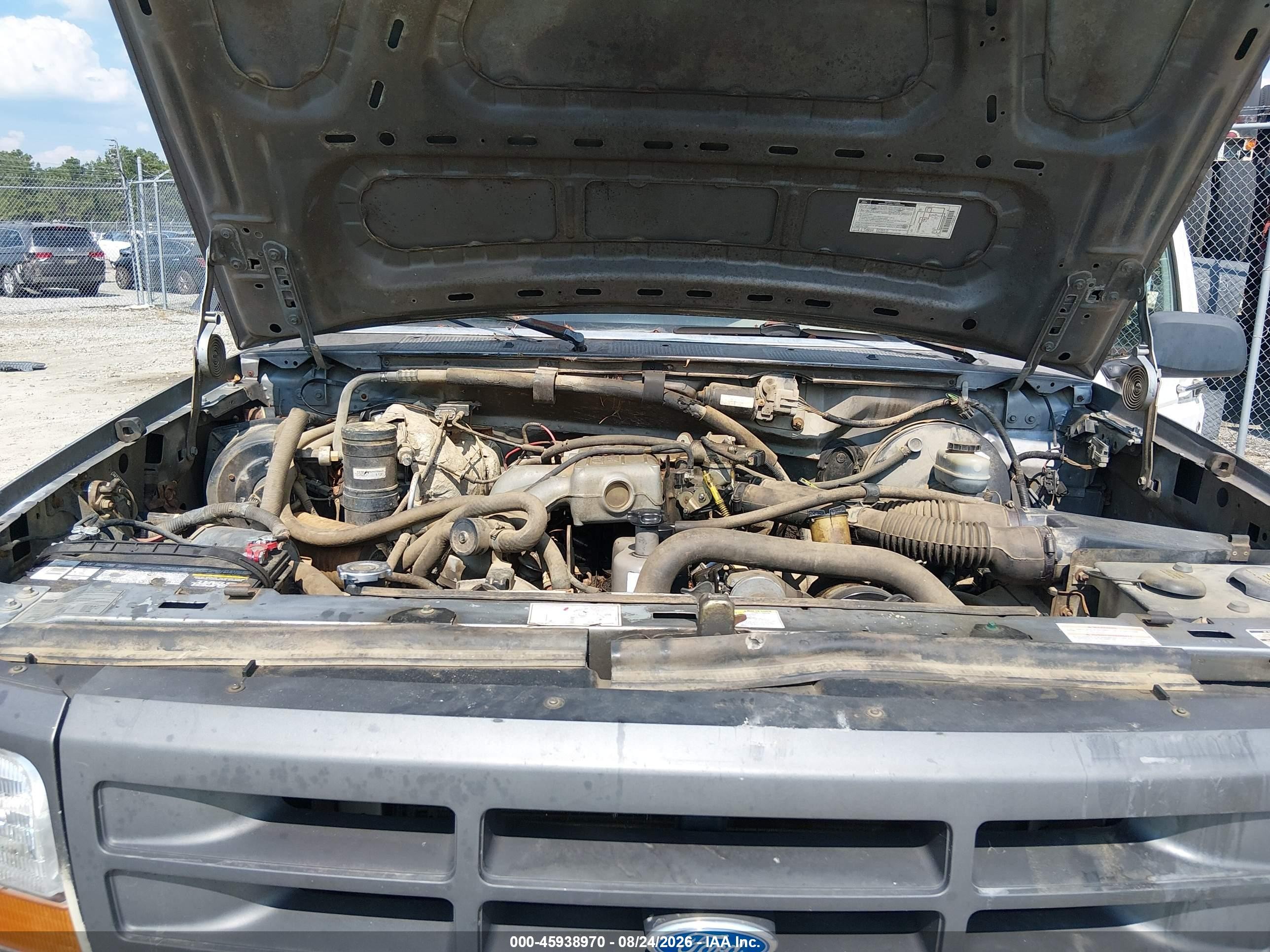 1995 Ford F150   Gray vin: 1FTDF15Y2SNB62643