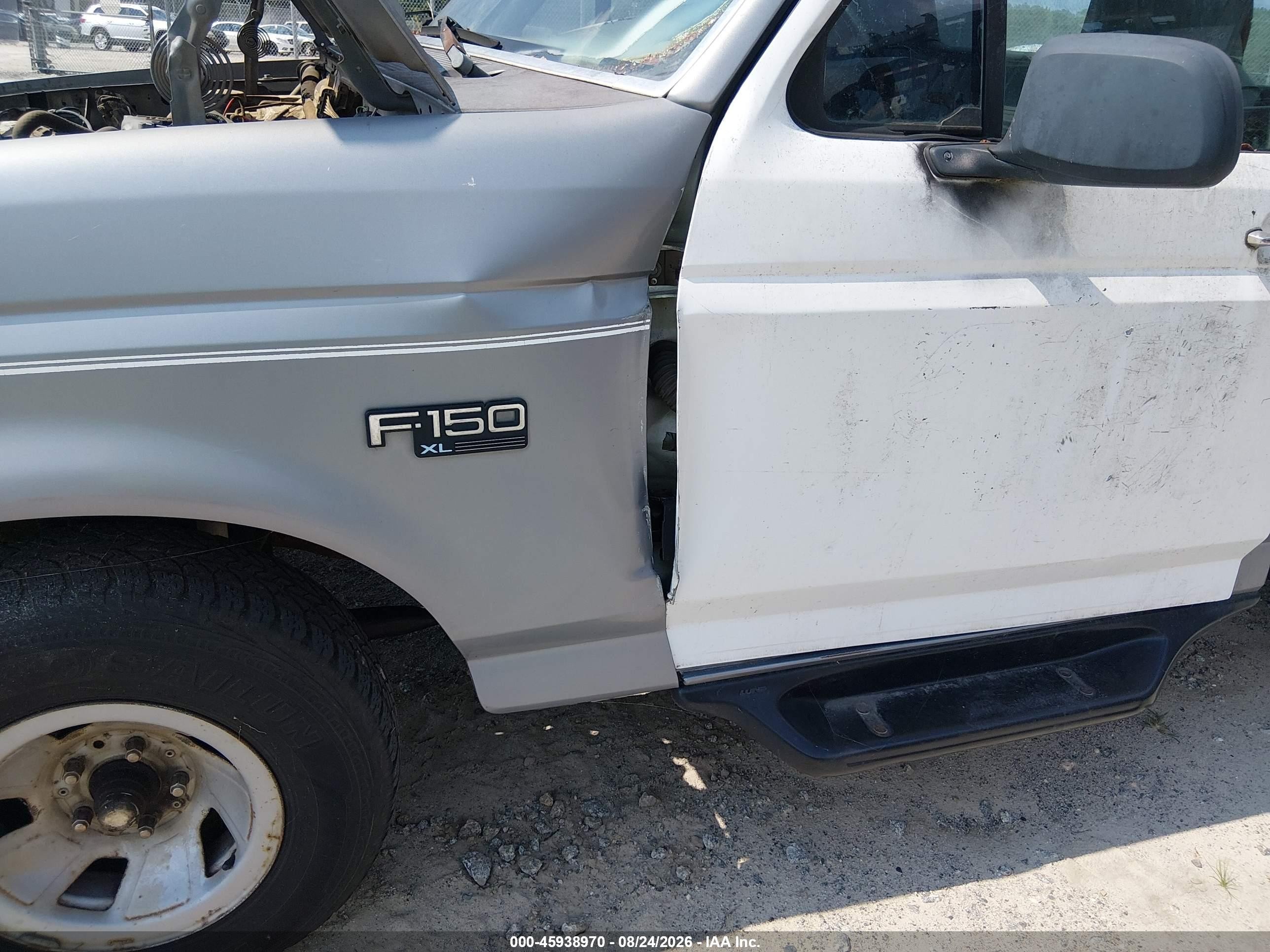 1995 Ford F150   Gray vin: 1FTDF15Y2SNB62643