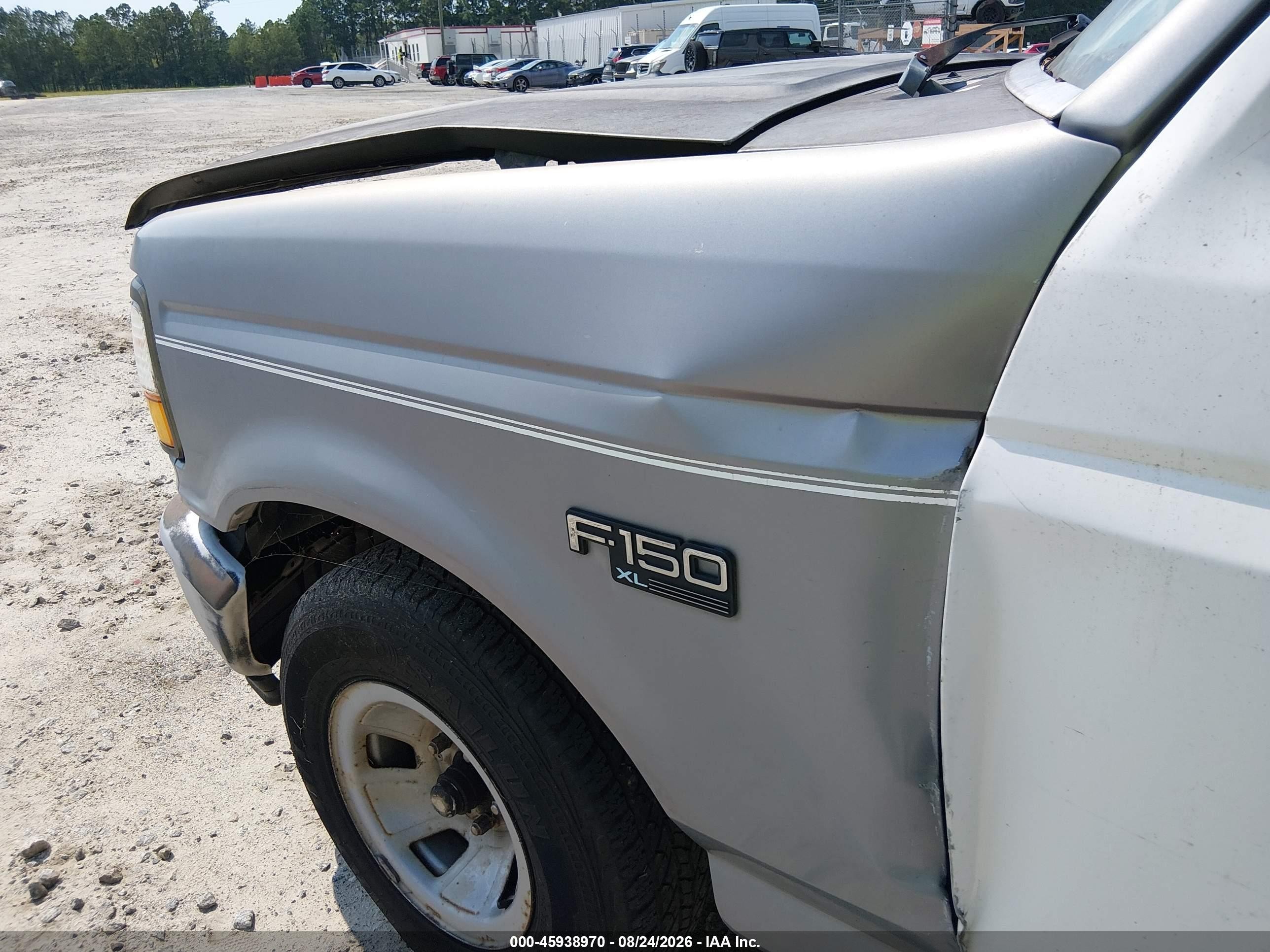 1995 Ford F150   Gray vin: 1FTDF15Y2SNB62643