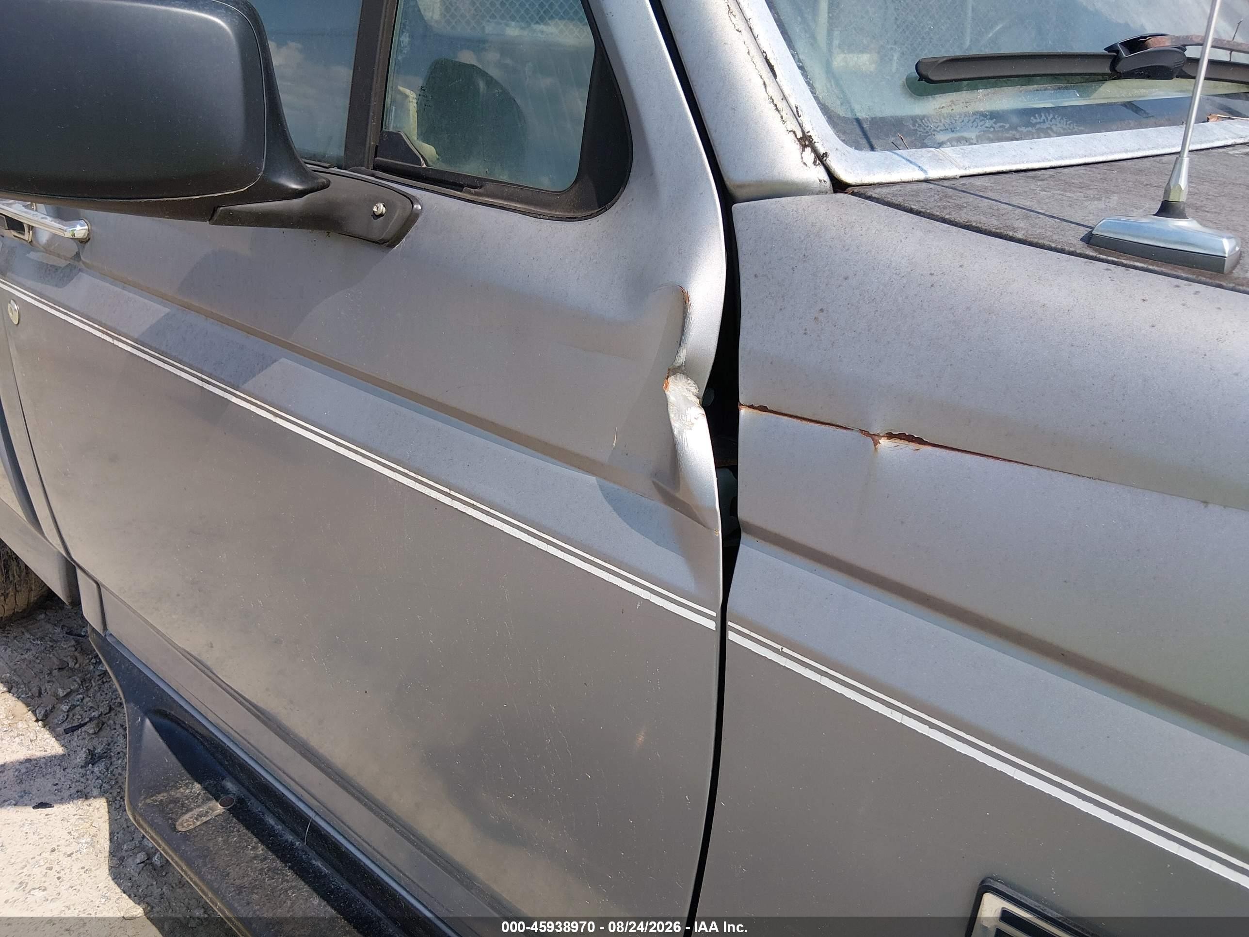 1995 Ford F150   Gray vin: 1FTDF15Y2SNB62643