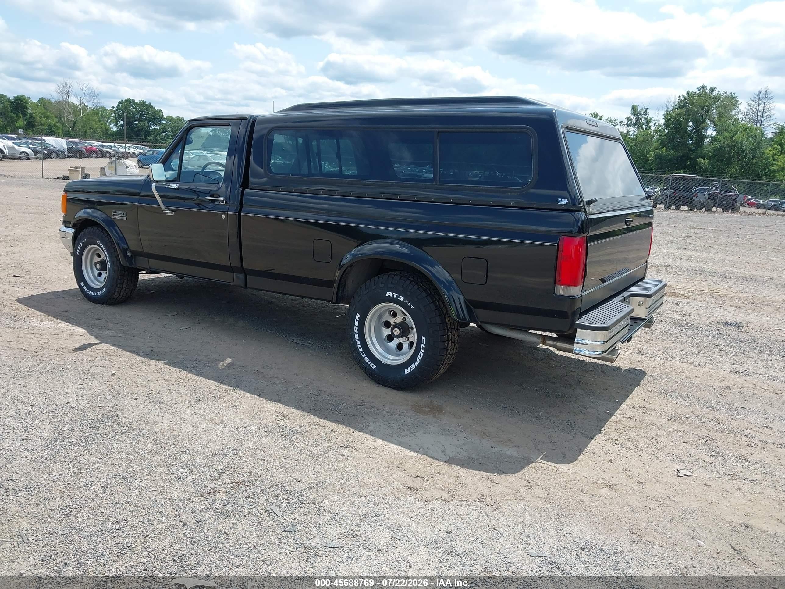 1988 Ford F150   Black vin: 1FTDF15Y3JNA40680