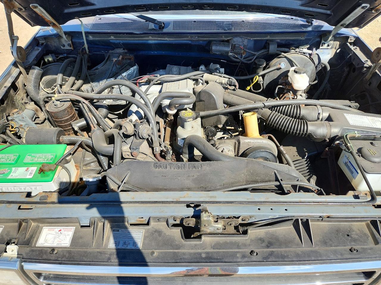 1989 Ford F150 Blue vin: 1FTDF15Y3KLB34684