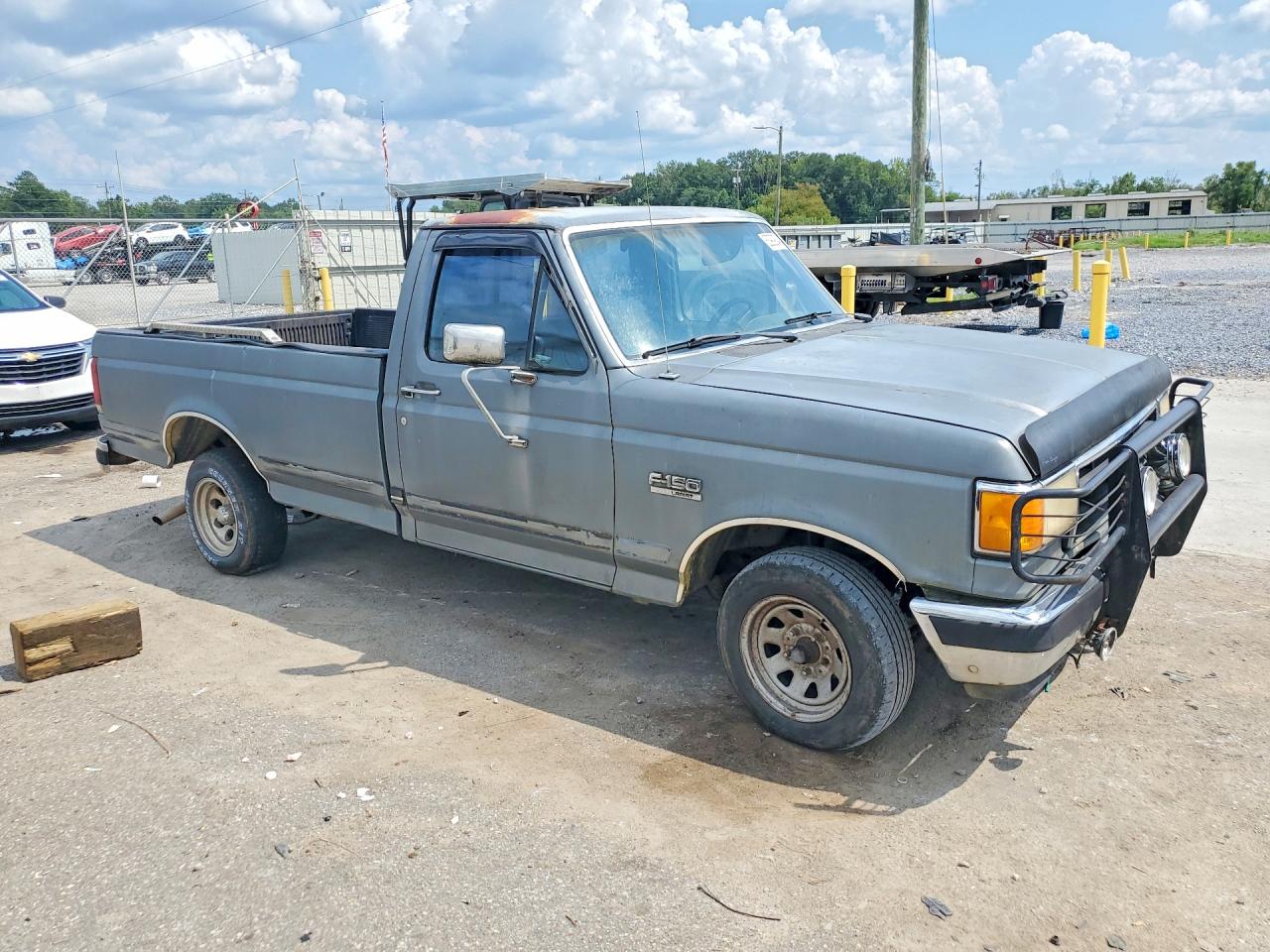1991 Ford F150 Silver vin: 1FTDF15Y3MNA27996