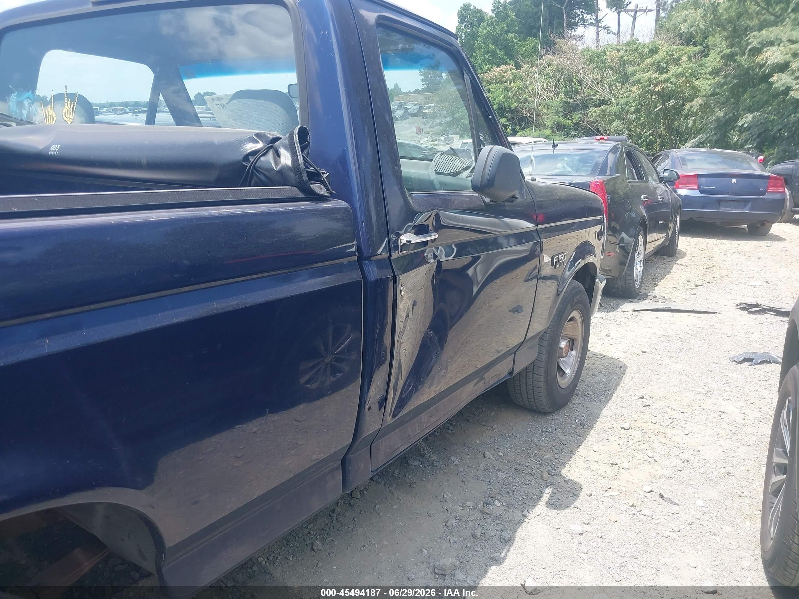 1995 Ford F150   Blue vin: 1FTDF15Y3SNA11679