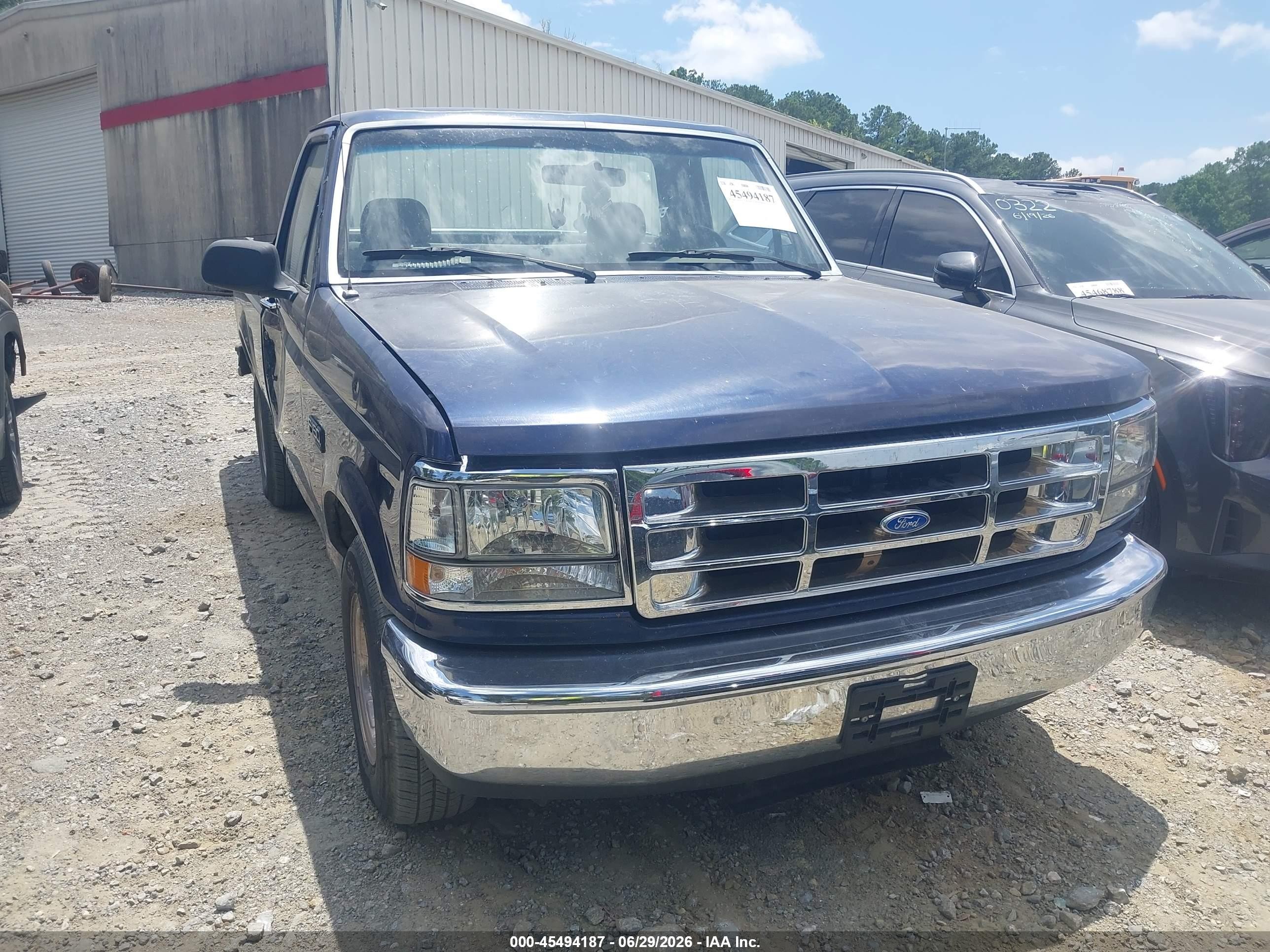 1995 Ford F150   Blue vin: 1FTDF15Y3SNA11679
