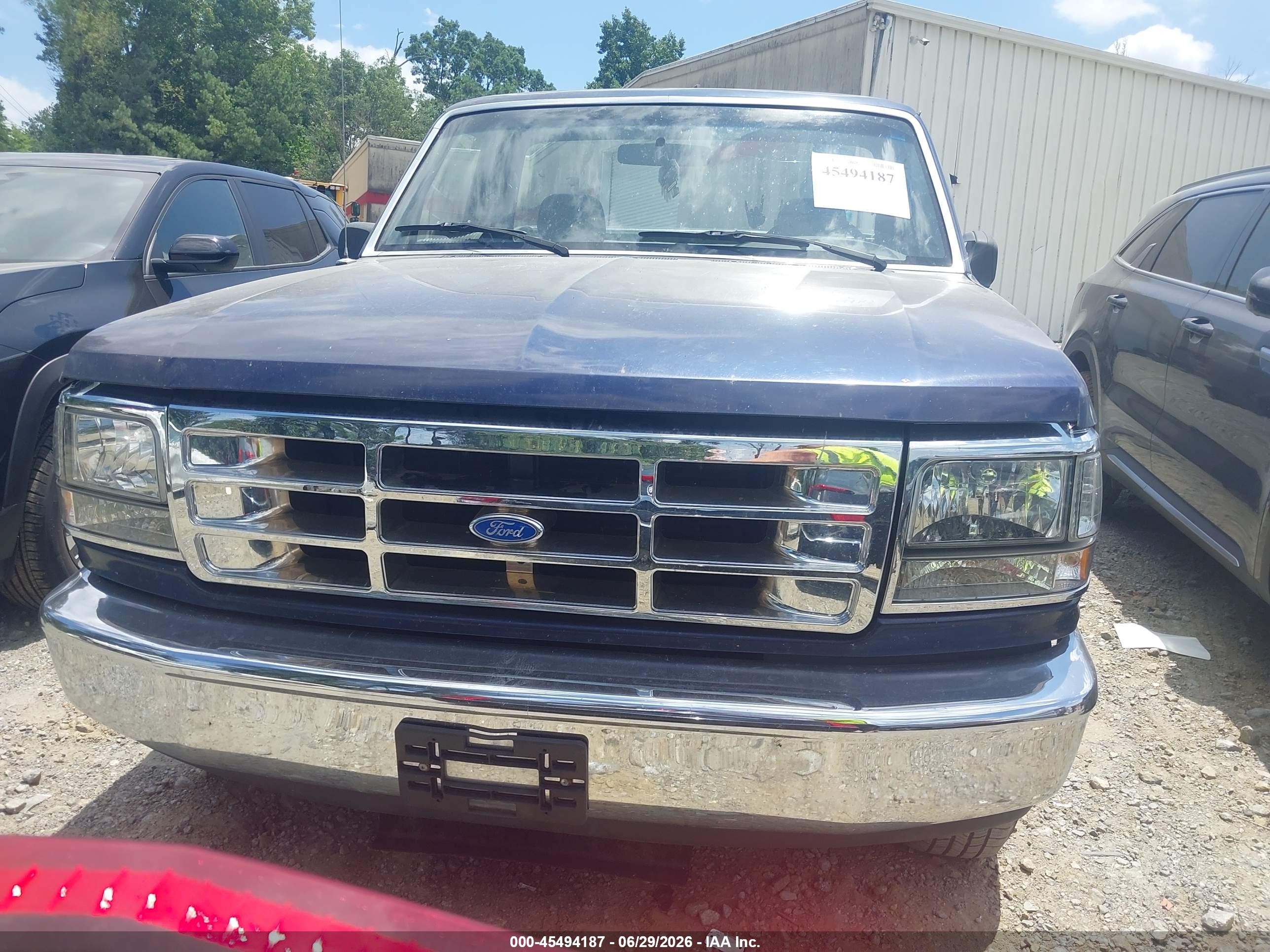 1995 Ford F150   Blue vin: 1FTDF15Y3SNA11679
