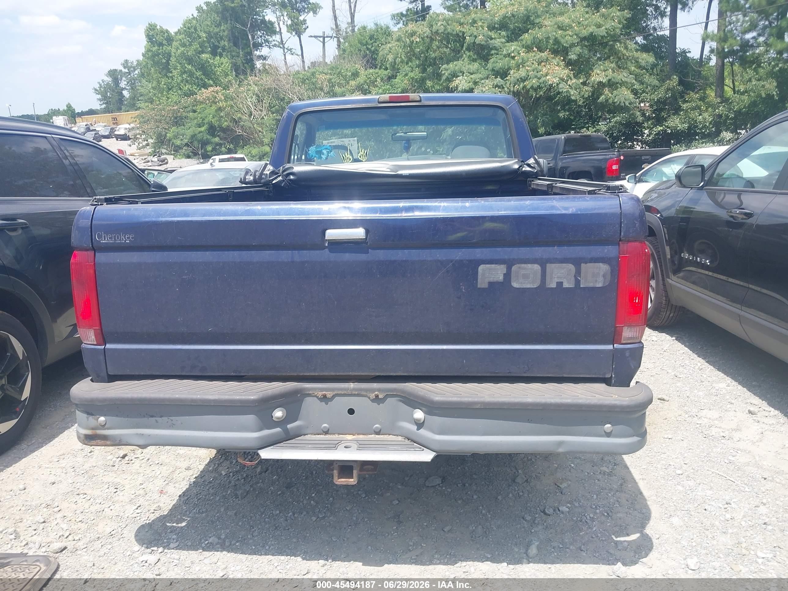 1995 Ford F150   Blue vin: 1FTDF15Y3SNA11679