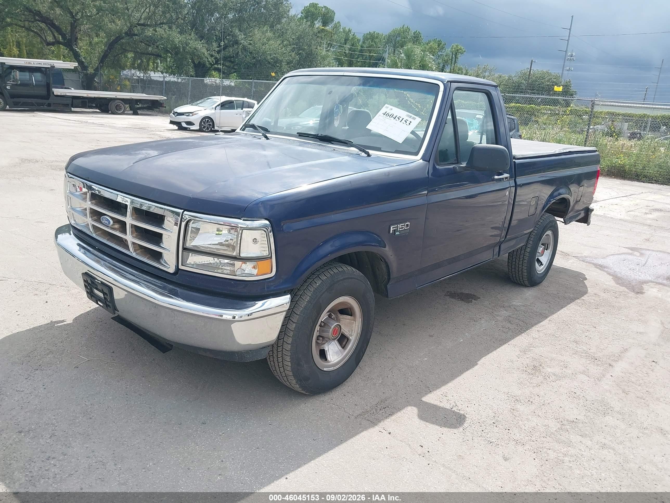 1995 Ford F150   Blue vin: 1FTDF15Y3SNA11679