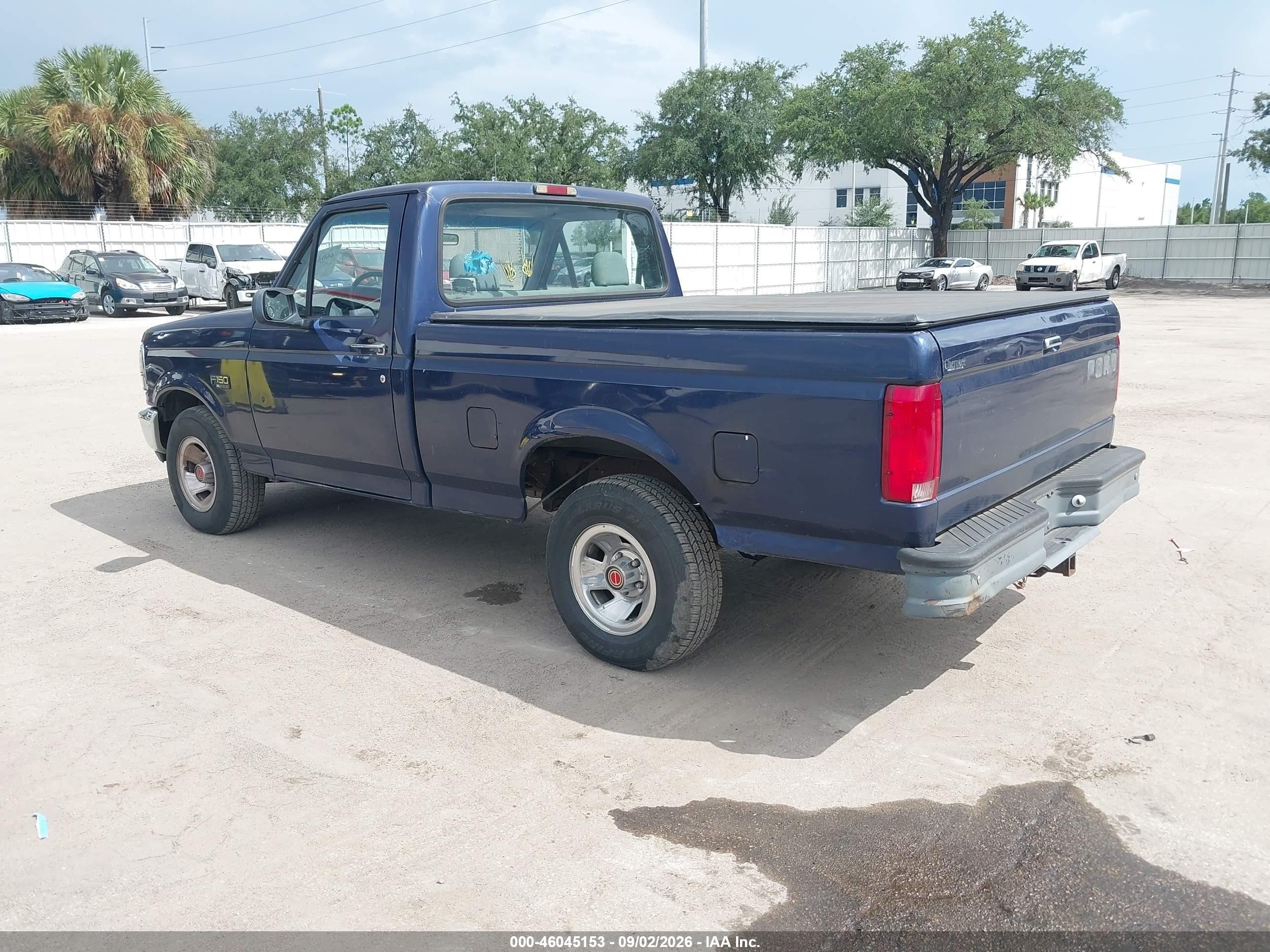 1995 Ford F150   Blue vin: 1FTDF15Y3SNA11679