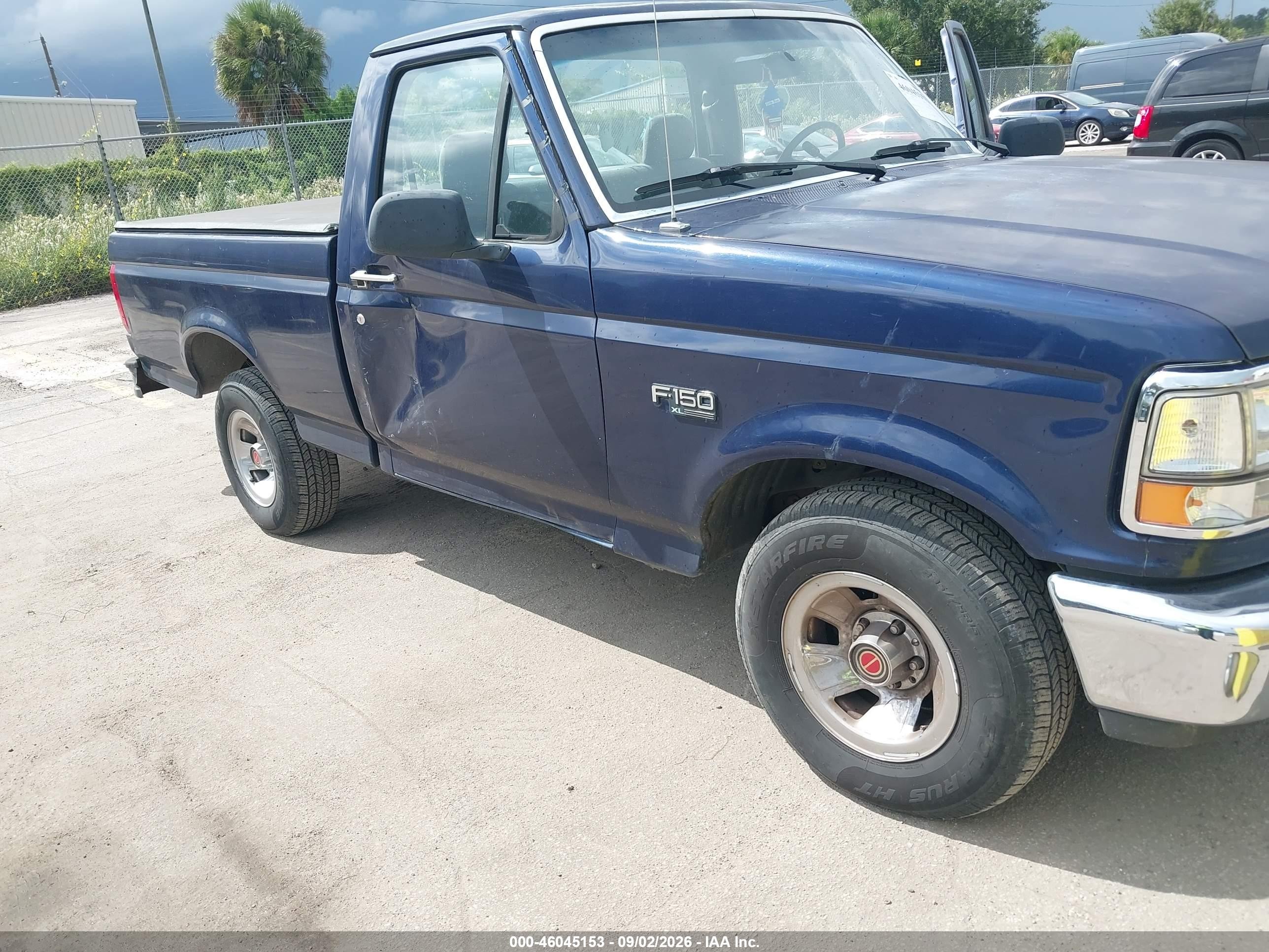 1995 Ford F150   Blue vin: 1FTDF15Y3SNA11679
