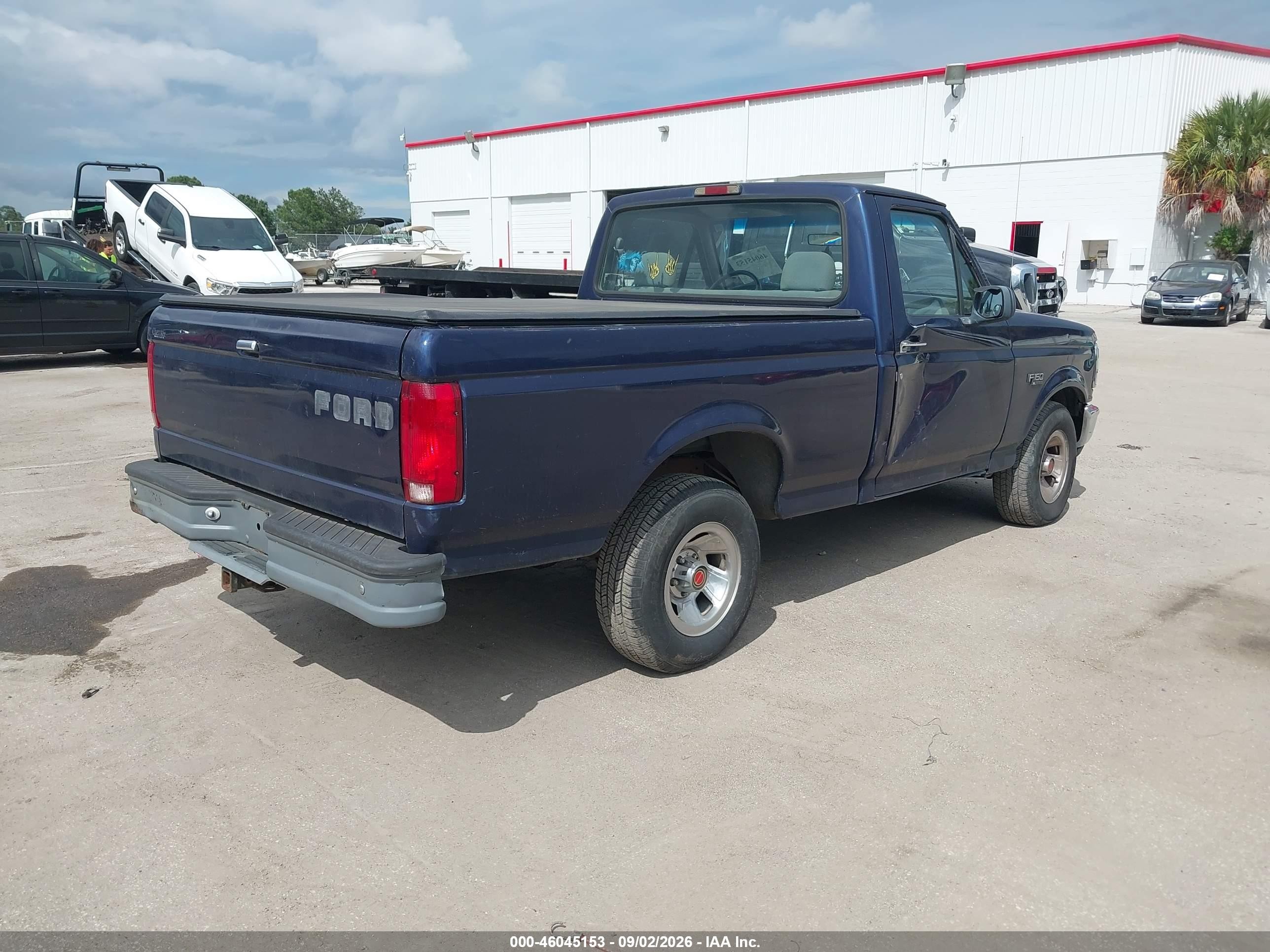 1995 Ford F150   Blue vin: 1FTDF15Y3SNA11679