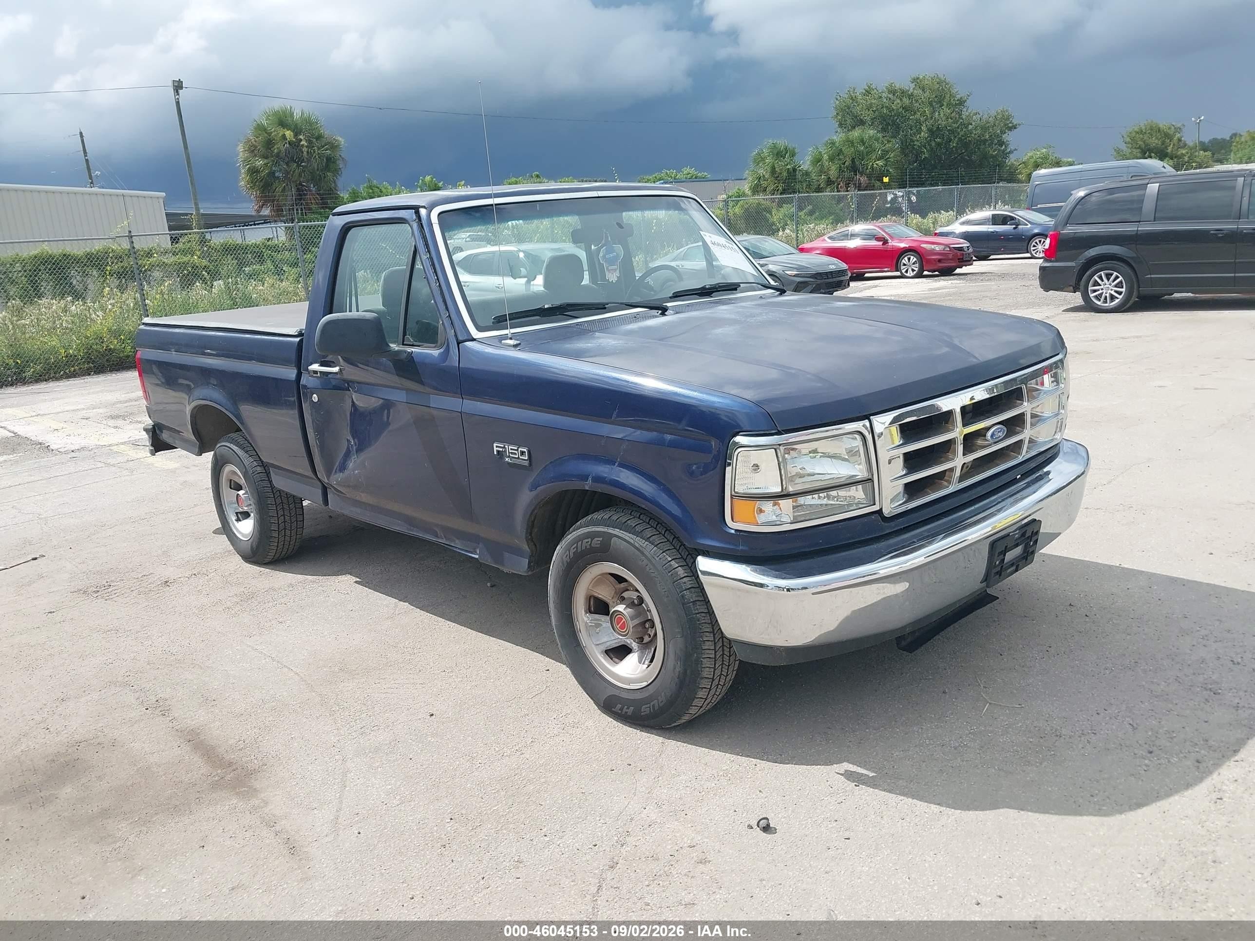 1995 Ford F150   Blue vin: 1FTDF15Y3SNA11679