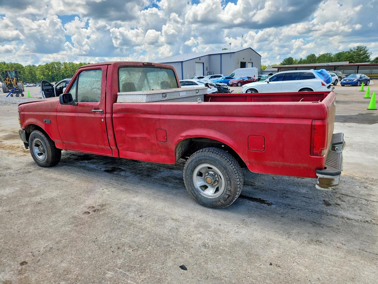 1995 Ford F150 Red vin: 1FTDF15Y3SNA94644