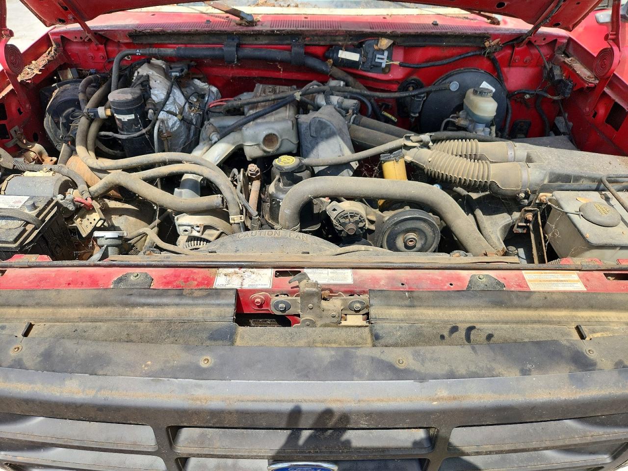 1995 Ford F150 Red vin: 1FTDF15Y3SNA94644