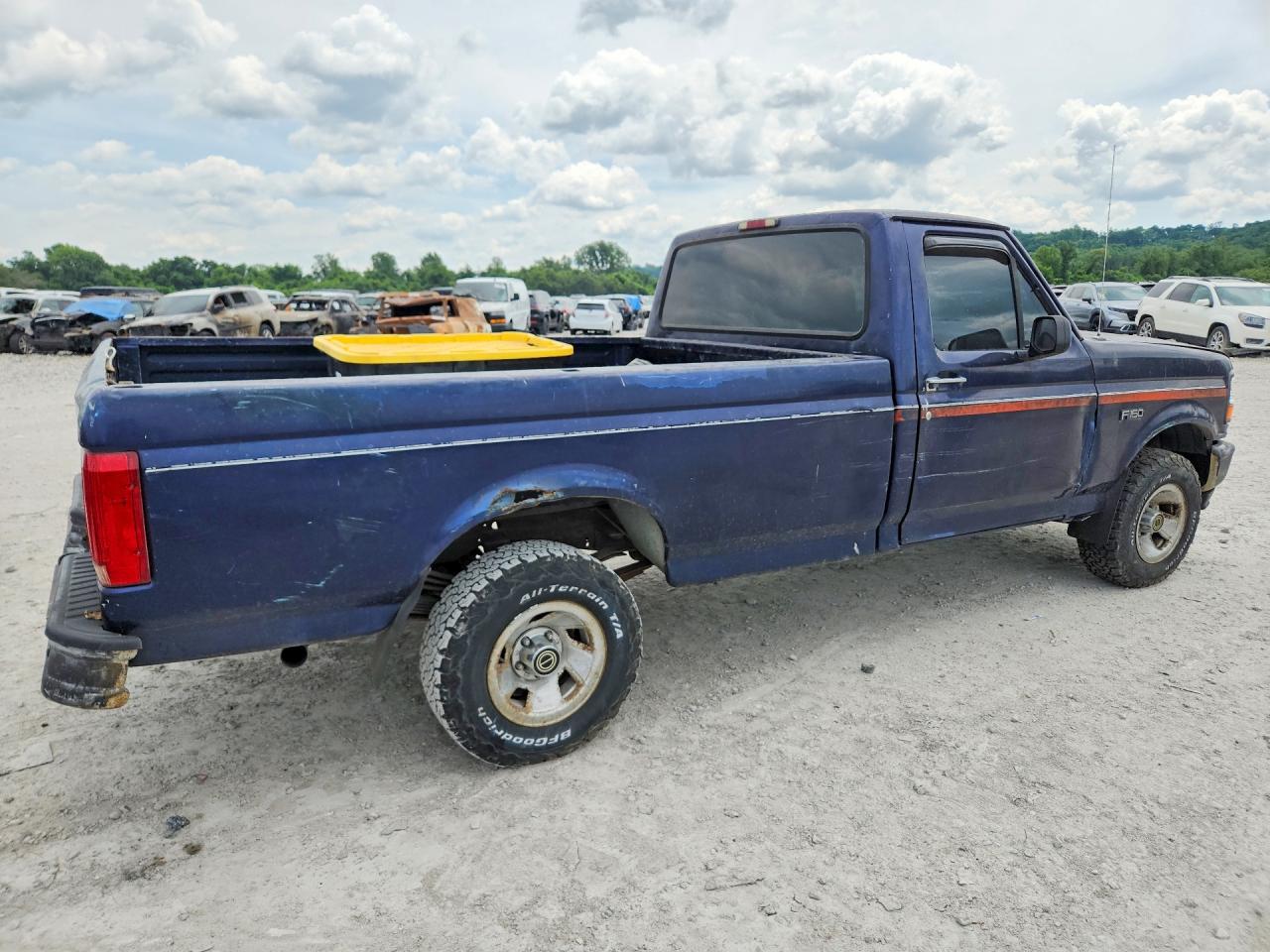 1995 Ford F150 Blue vin: 1FTDF15Y3SNB60609