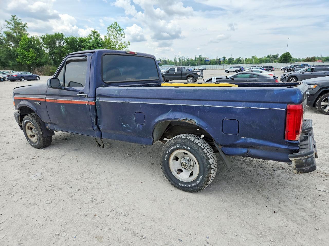 1995 Ford F150 Blue vin: 1FTDF15Y3SNB60609