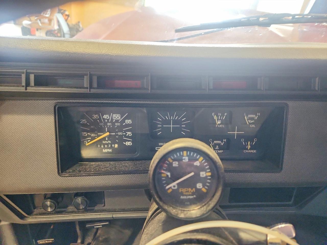 1985 Ford F150 Red vin: 1FTDF15Y4FLA57328