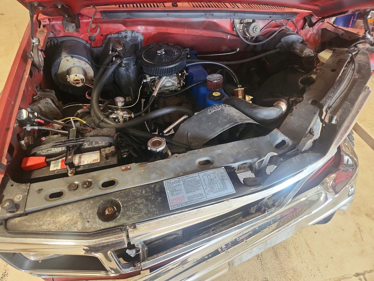 1985 Ford F150 Red vin: 1FTDF15Y4FLA57328