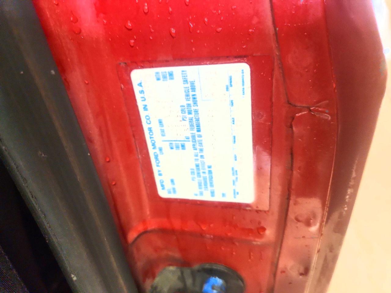 1985 Ford F150 Red vin: 1FTDF15Y4FLA57328