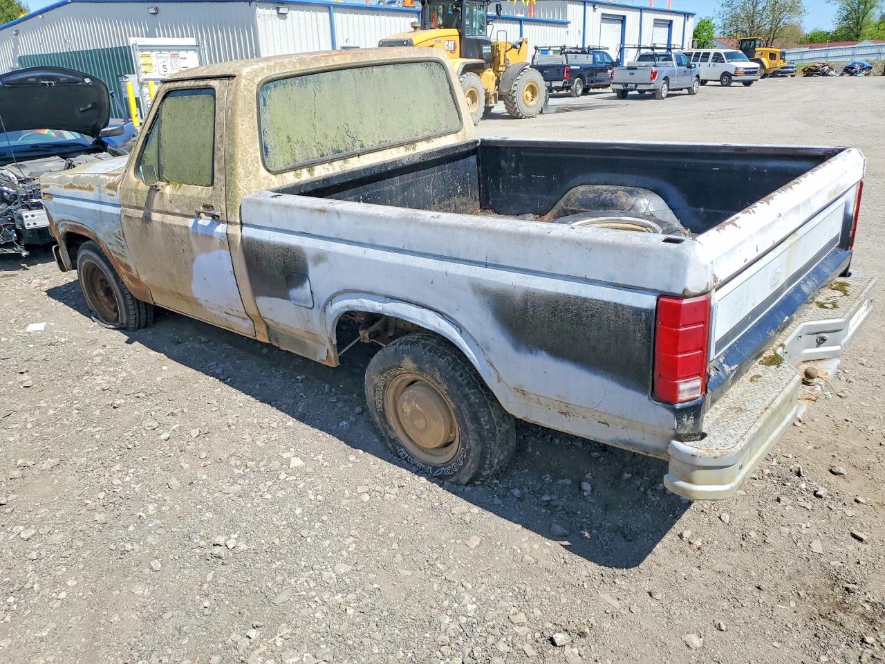 1985 Ford F150 White vin: 1FTDF15Y4FNA40999