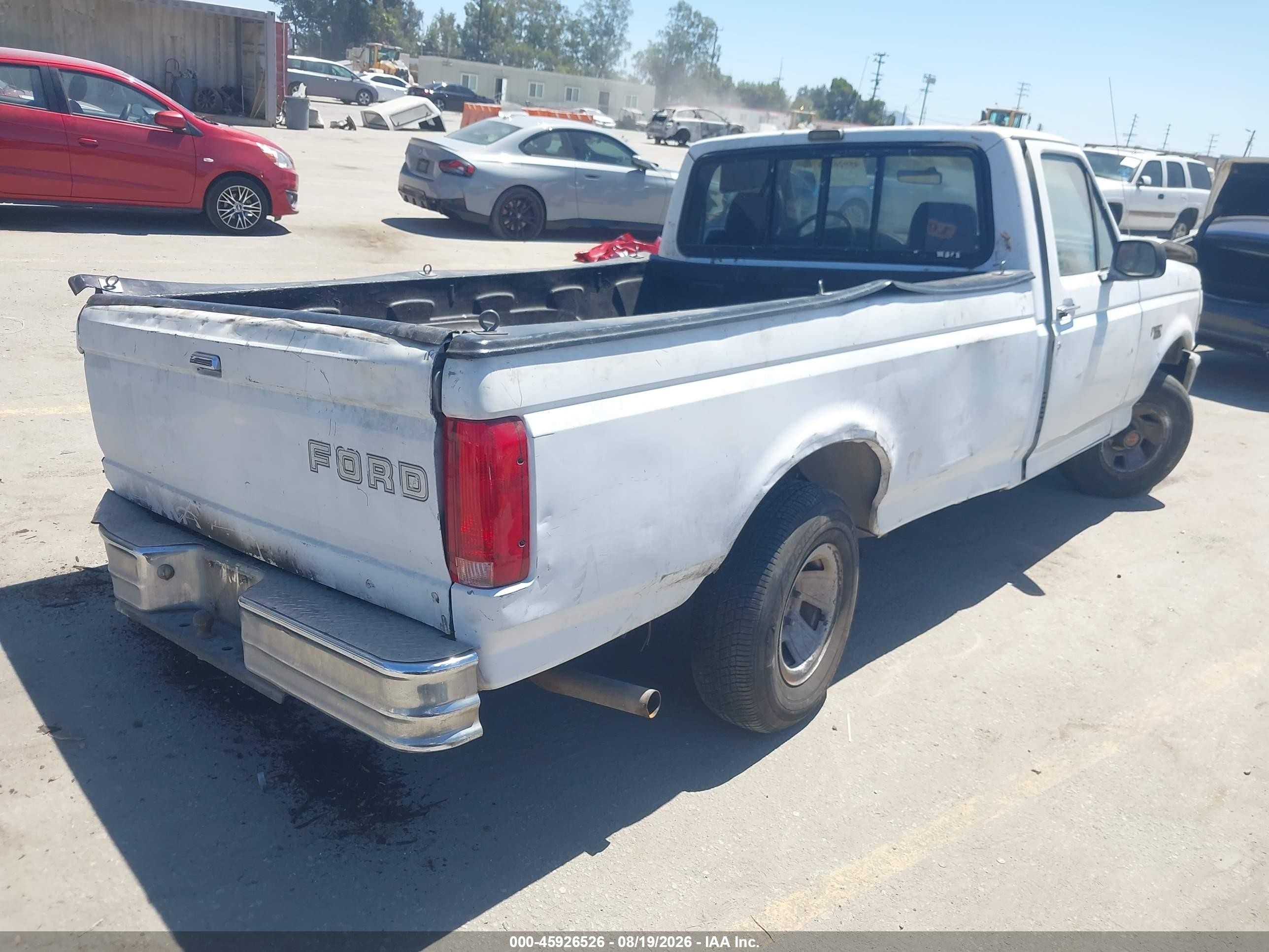 1992 Ford F150   White vin: 1FTDF15Y4NLA03090