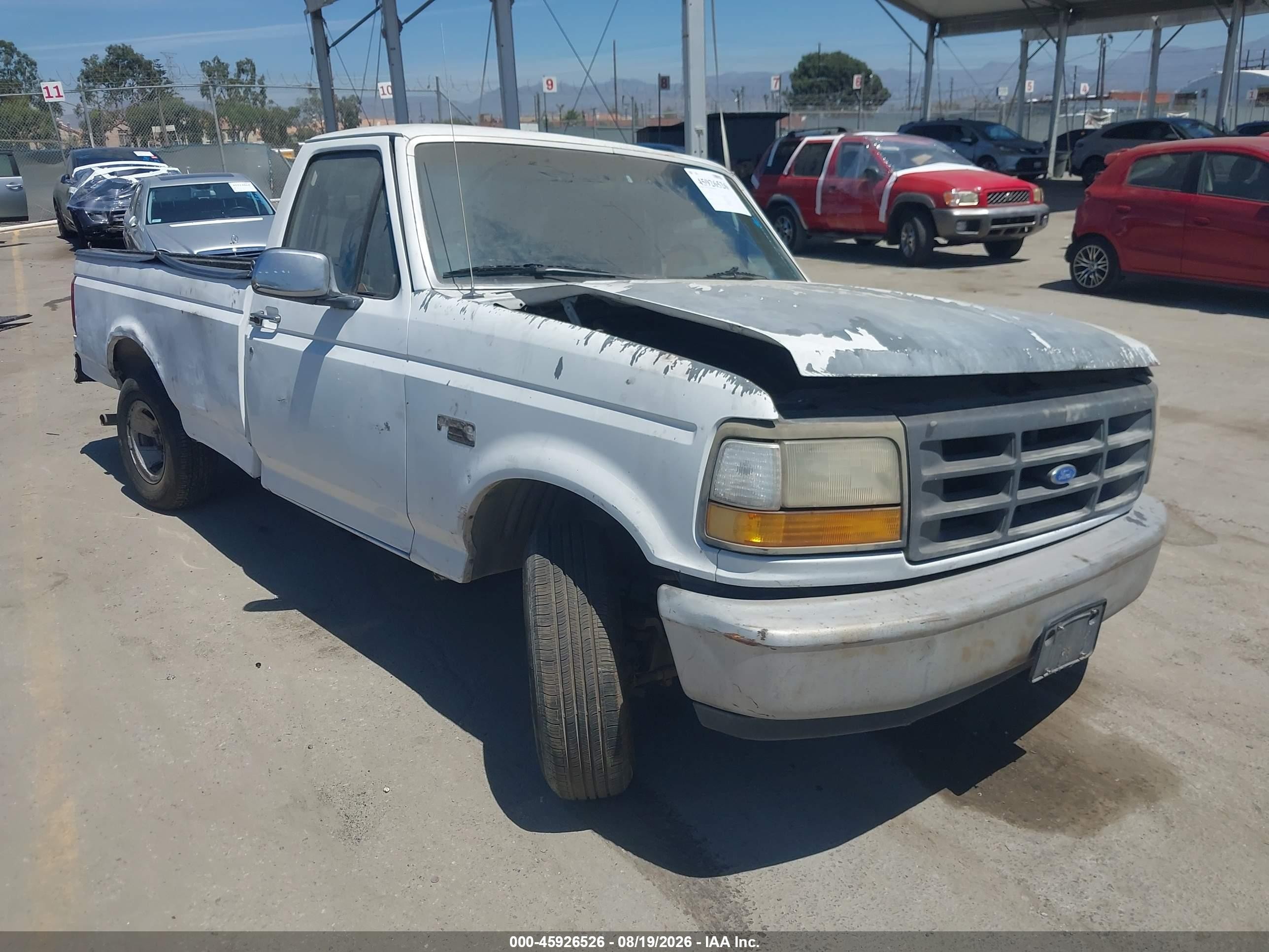 1992 Ford F150   White vin: 1FTDF15Y4NLA03090