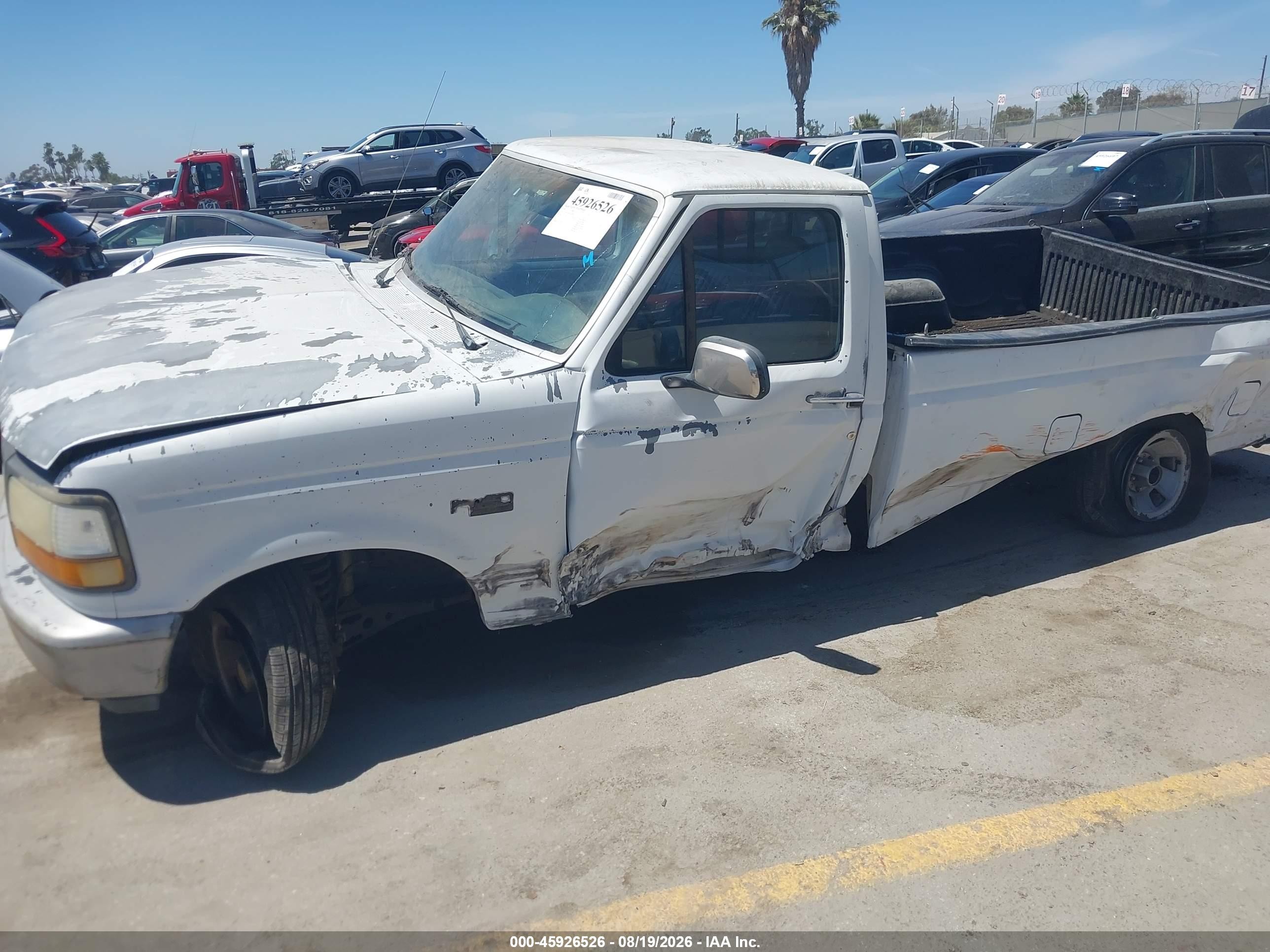 1992 Ford F150   White vin: 1FTDF15Y4NLA03090