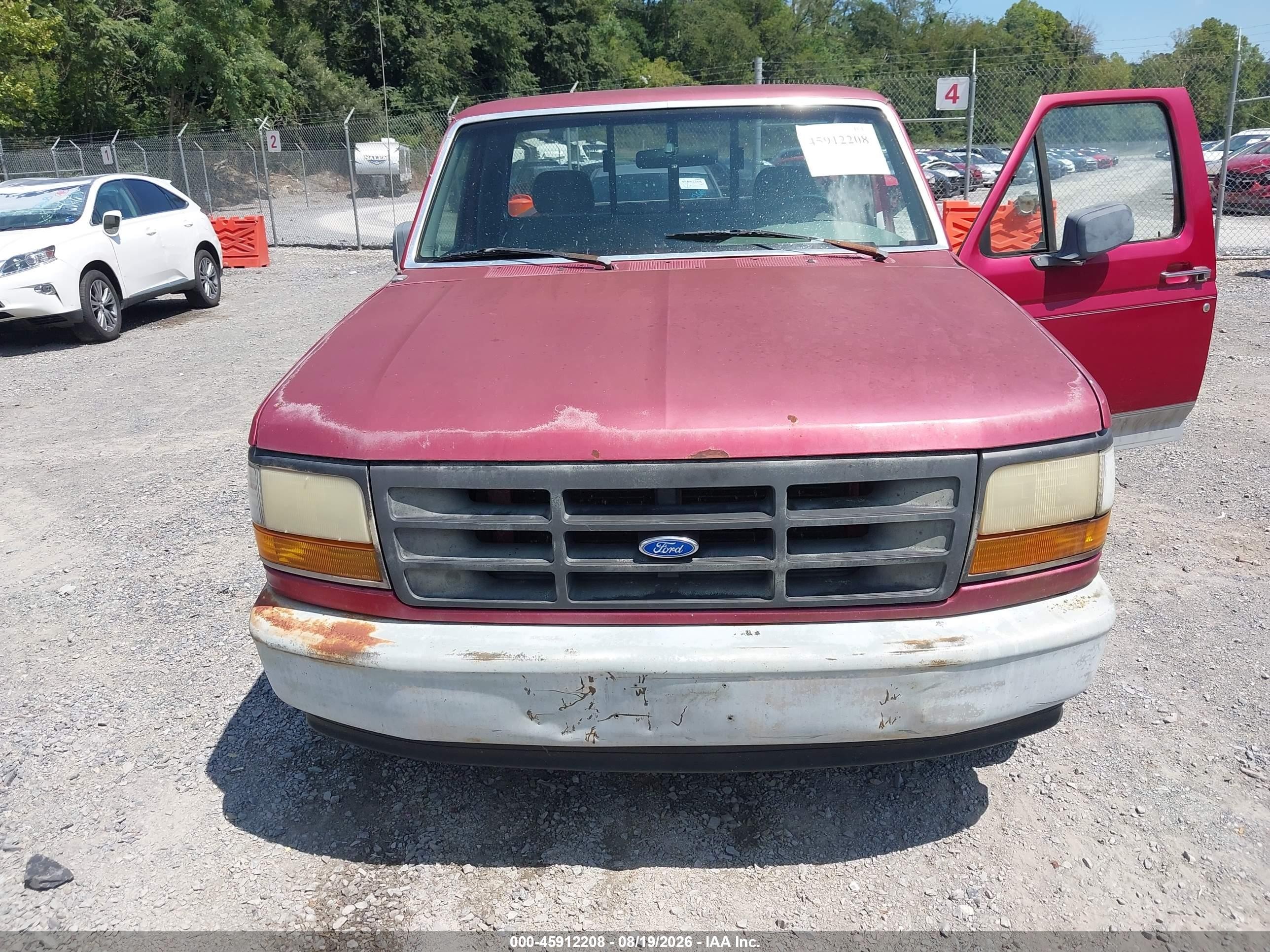 1995 Ford F150   Red vin: 1FTDF15Y4SLB19658
