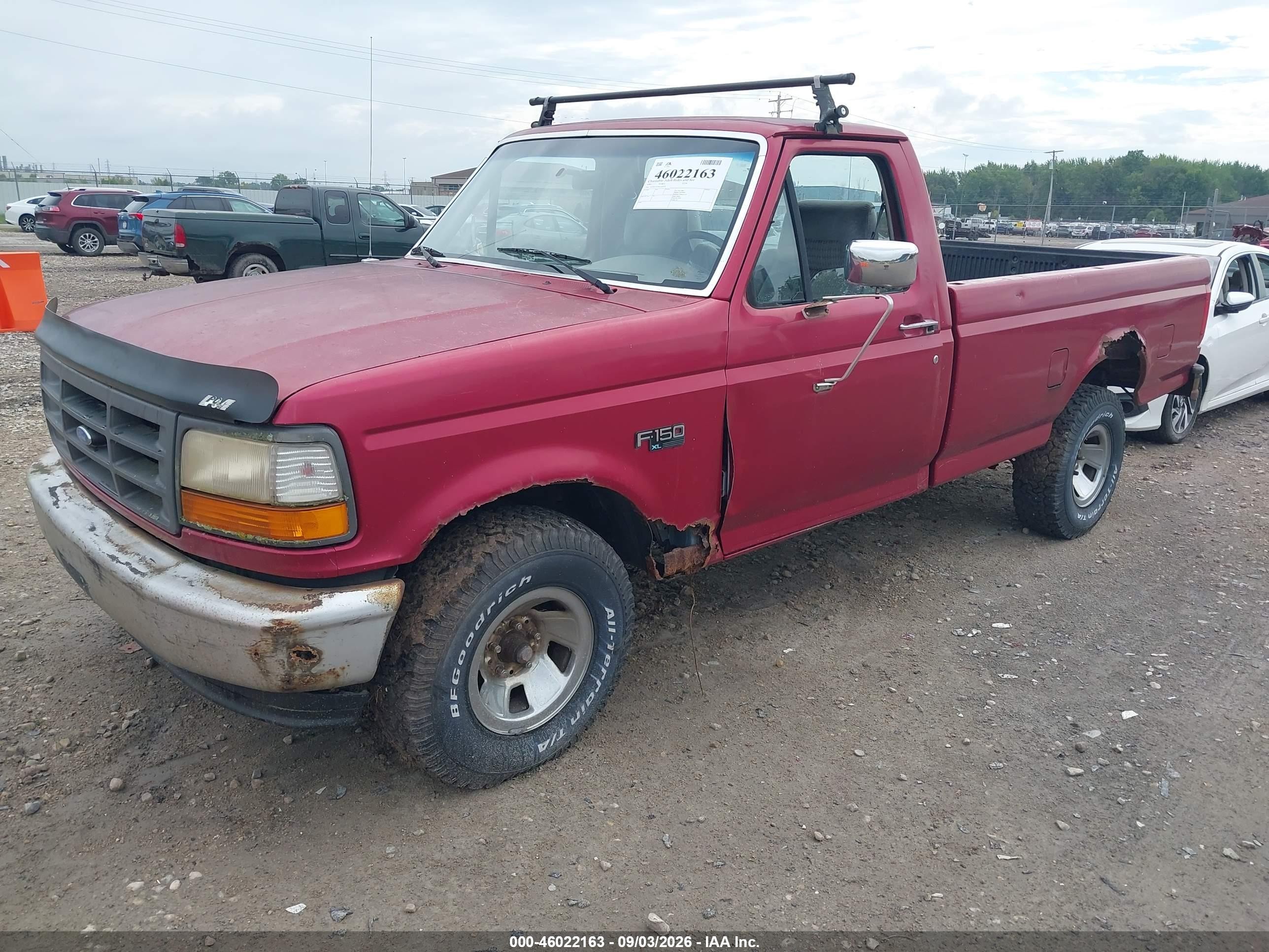 1995 Ford F150   Red vin: 1FTDF15Y5SLA49359