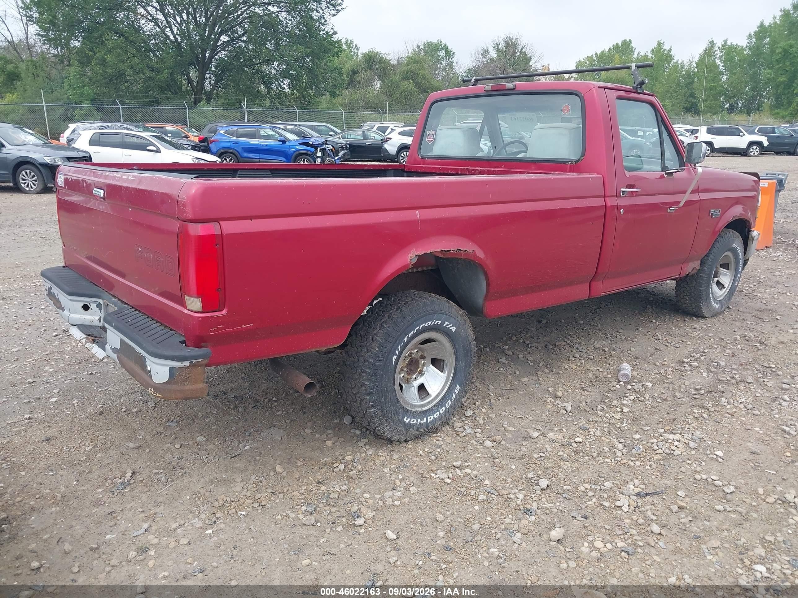 1995 Ford F150   Red vin: 1FTDF15Y5SLA49359