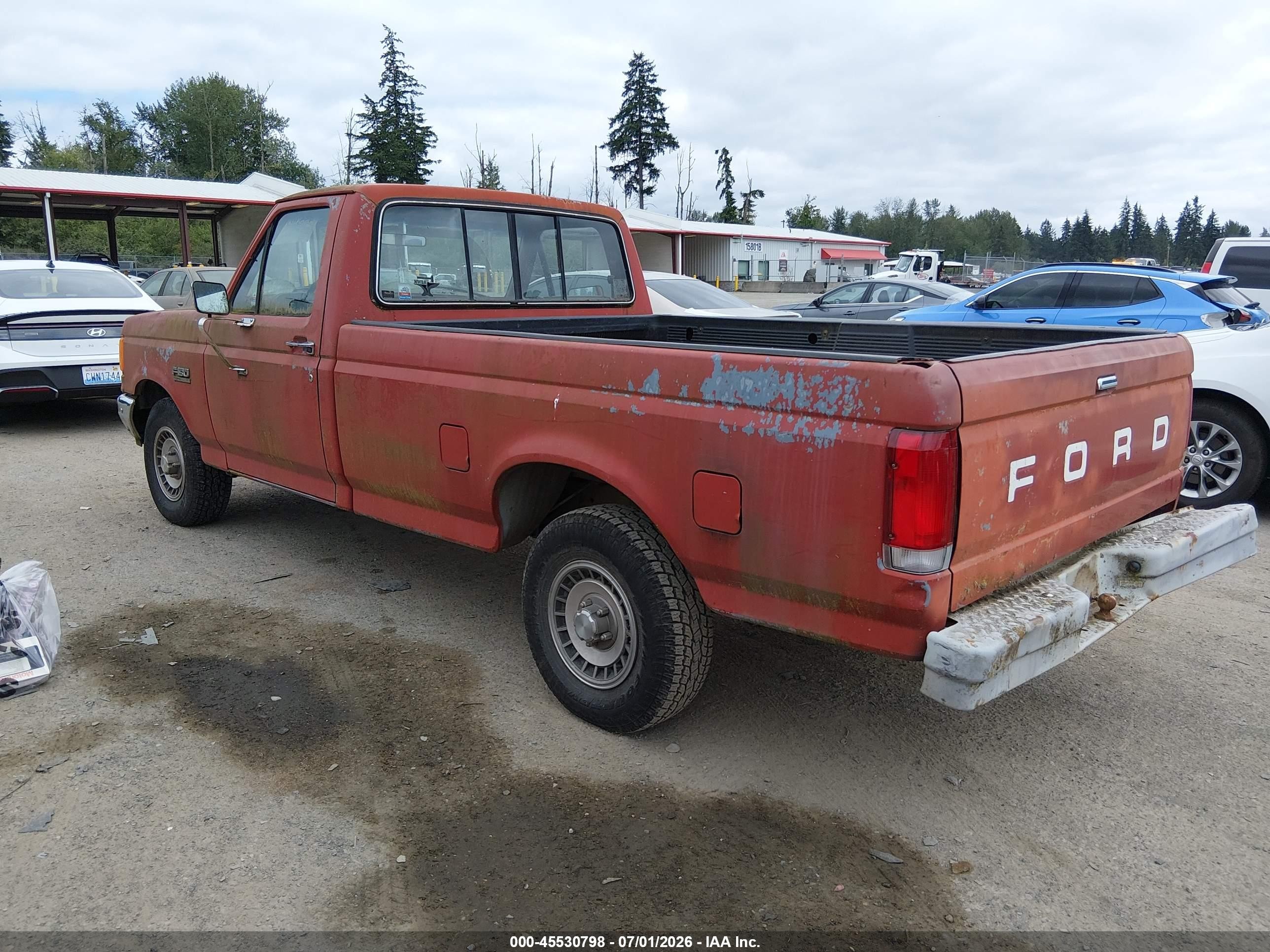 1987 Ford F150   Red vin: 1FTDF15Y6HKB06943