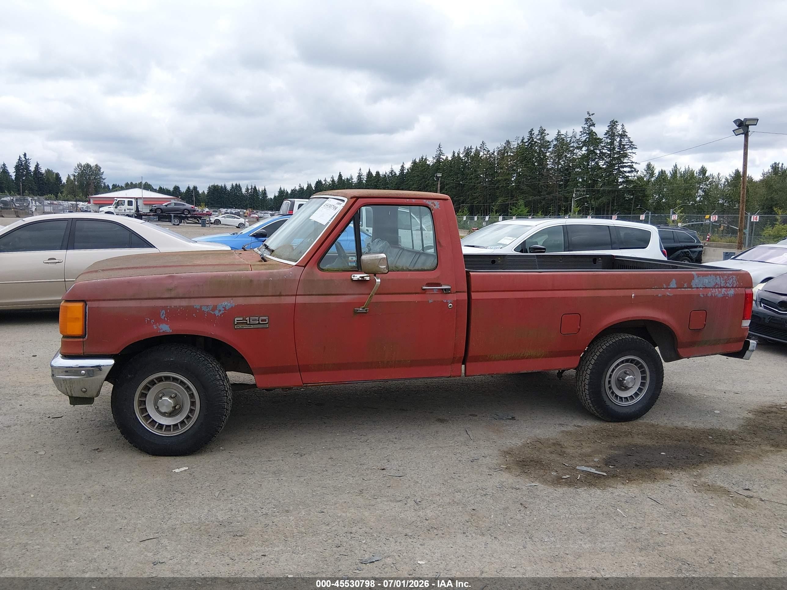 1987 Ford F150   Red vin: 1FTDF15Y6HKB06943