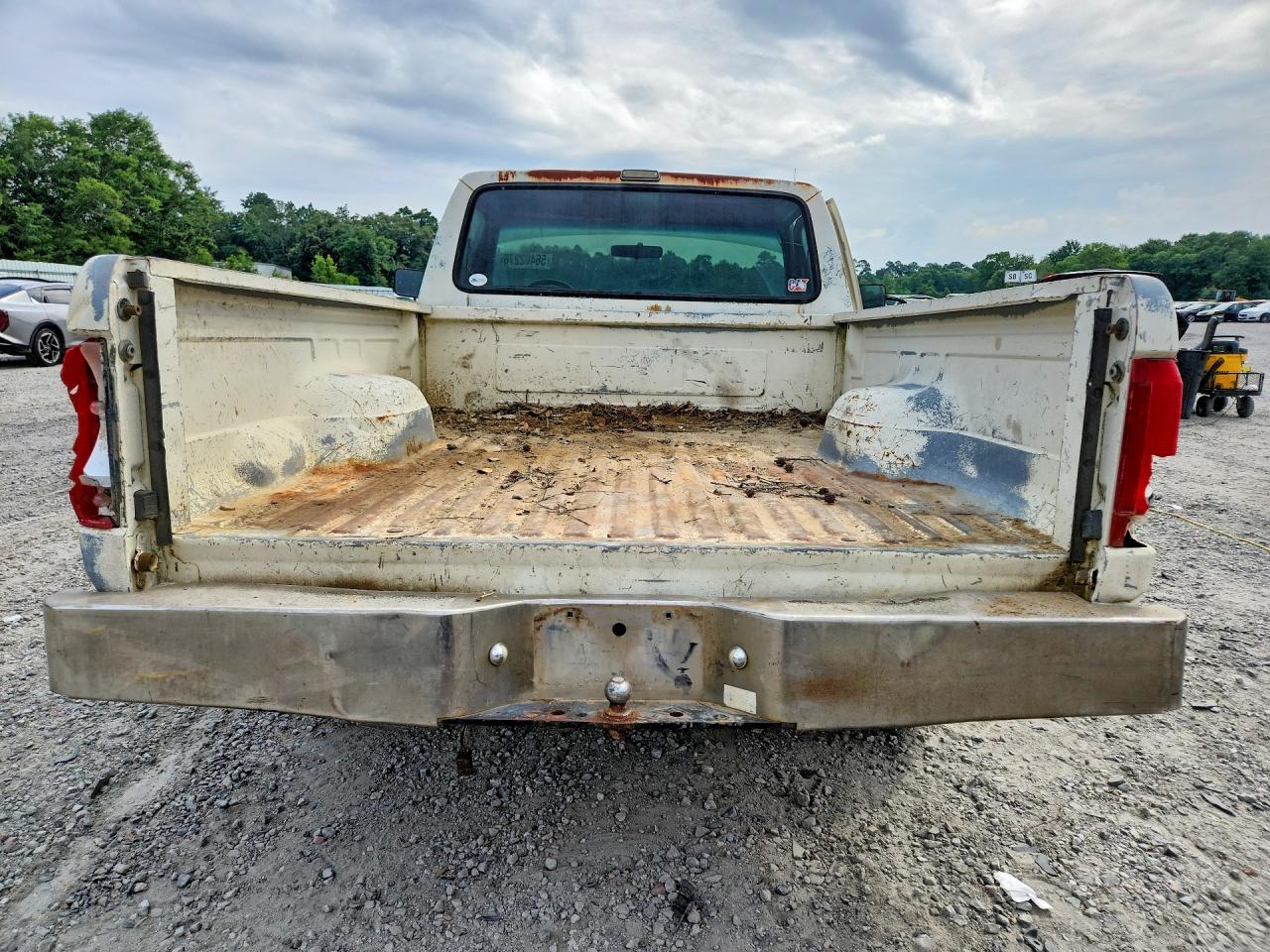 1991 Ford F150 White vin: 1FTDF15Y6MNA98576